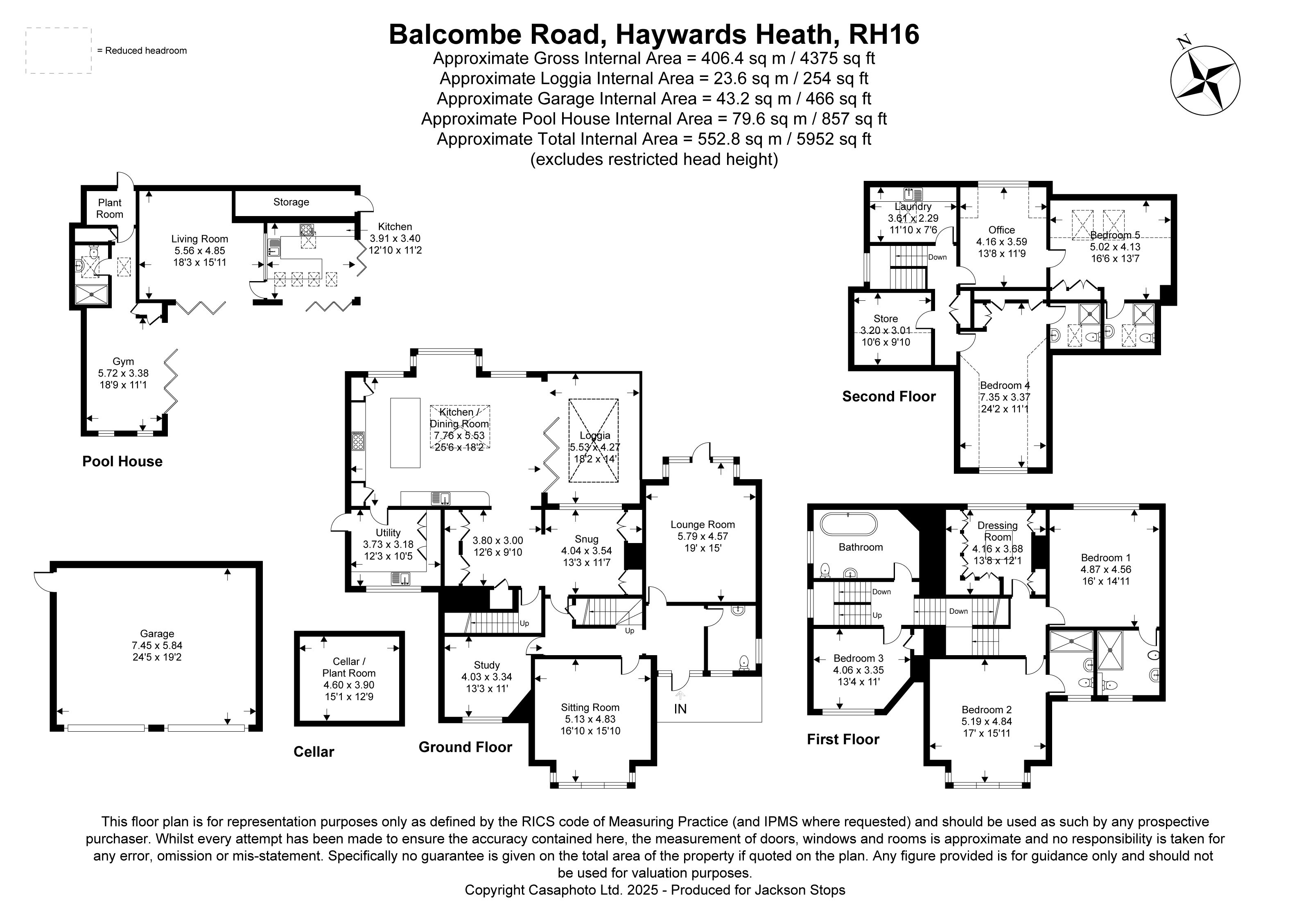 Balcombe Lodge, 20, Balcombe Road, Haywards Heath floorplan