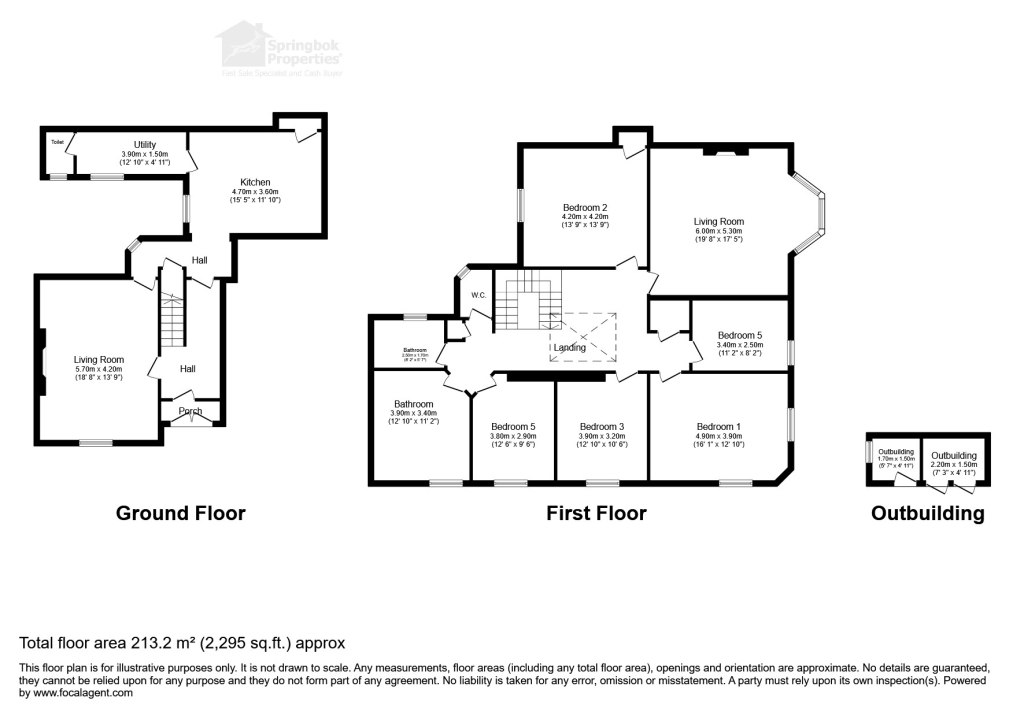 South Hermitage Street, Newcastleton floorplan