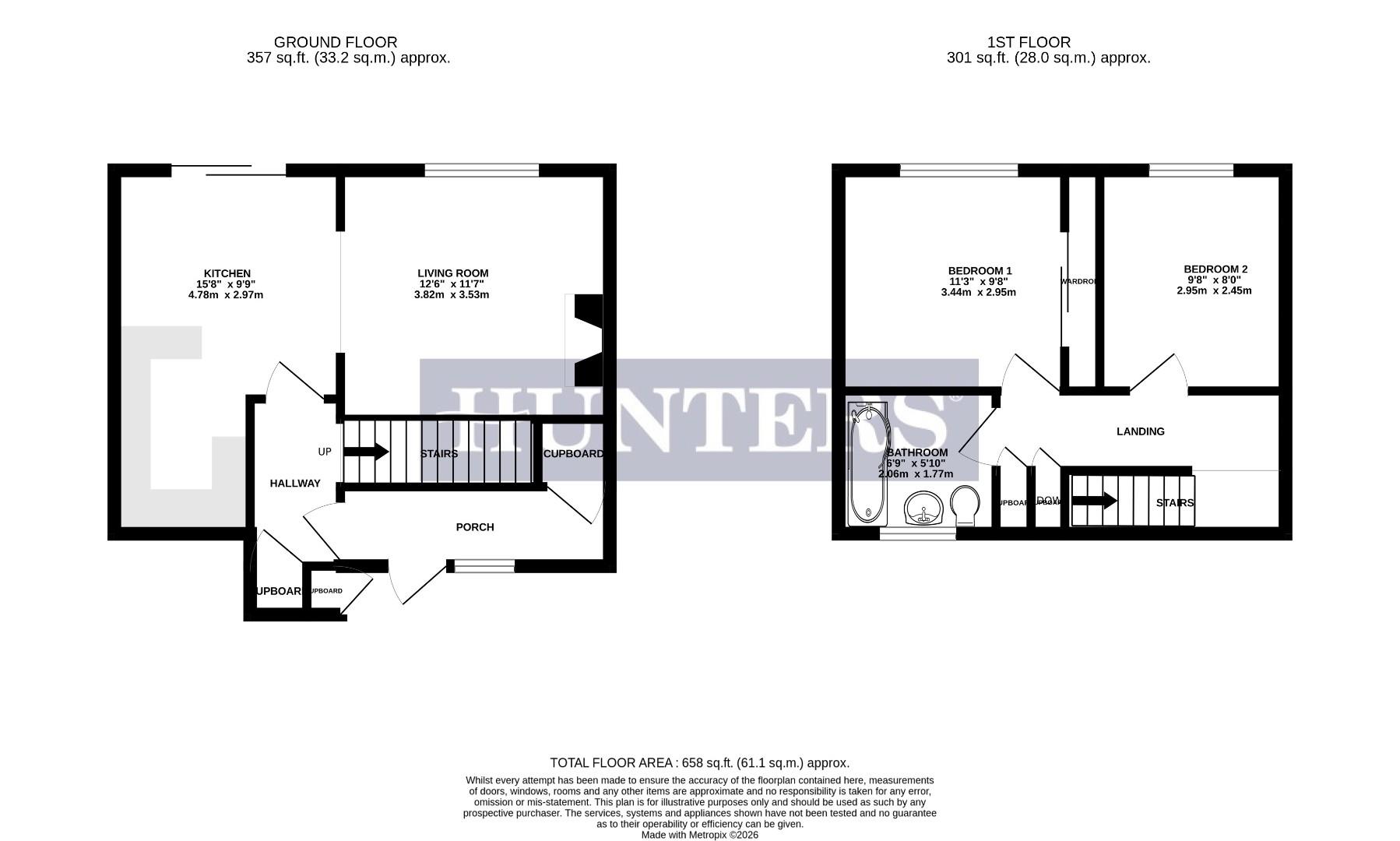 Coal Hill Gardens, Leeds floorplan