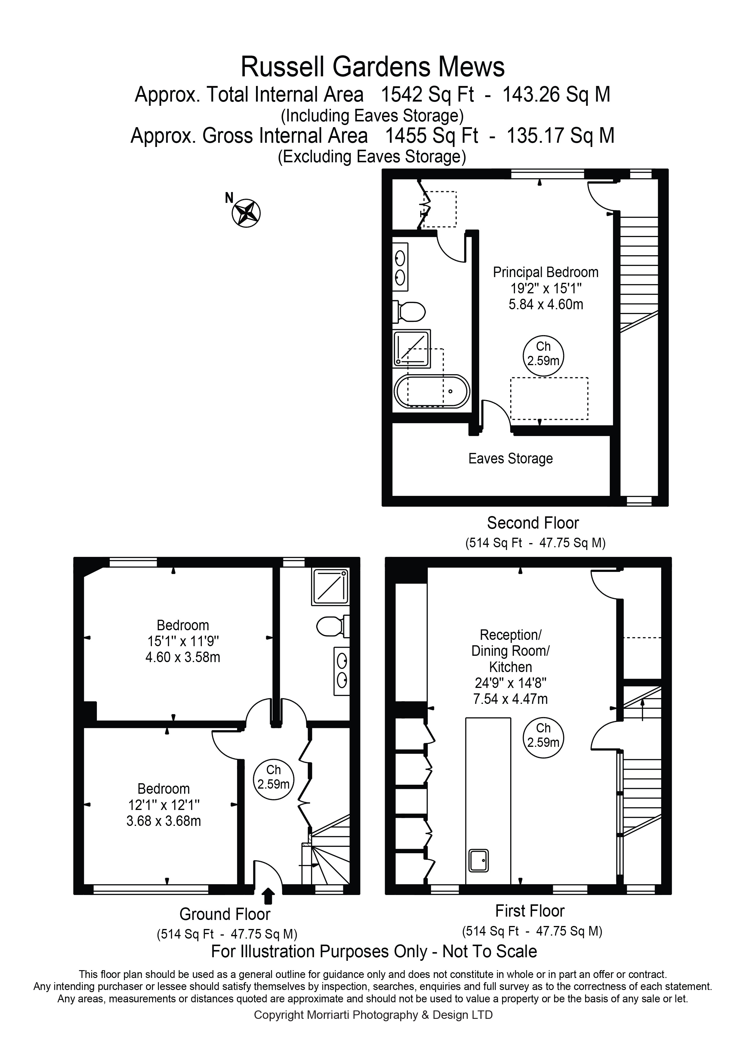 6, Russell Gardens Mews, Kensington floorplan
