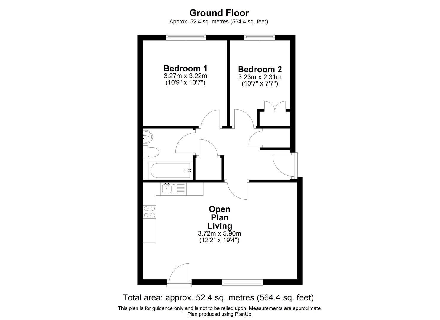 1, Fairby Close, Tiverton floorplan