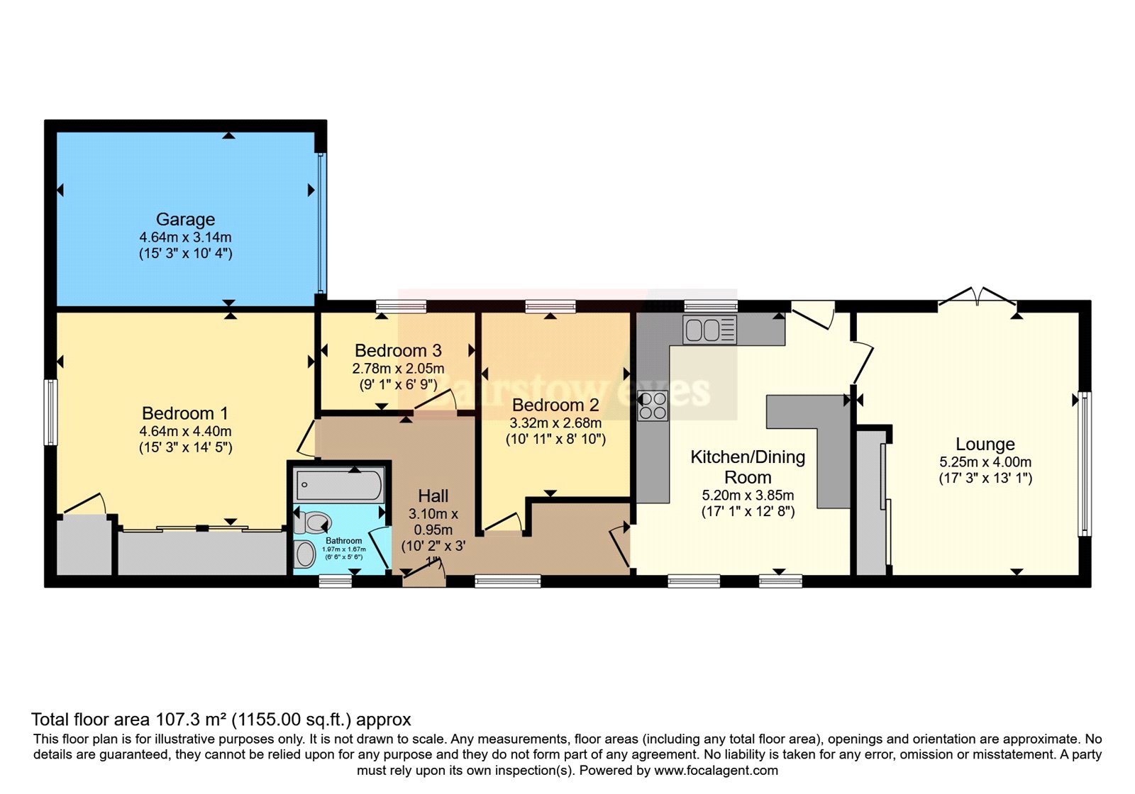 The Spinney, 91, White House Lane, Lincolnshire floorplan