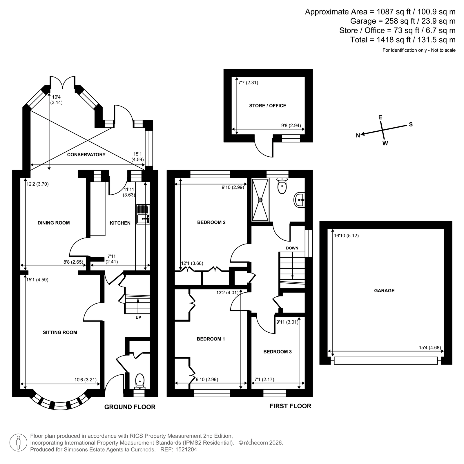 5, Winterdown Gardens, Esher floorplan