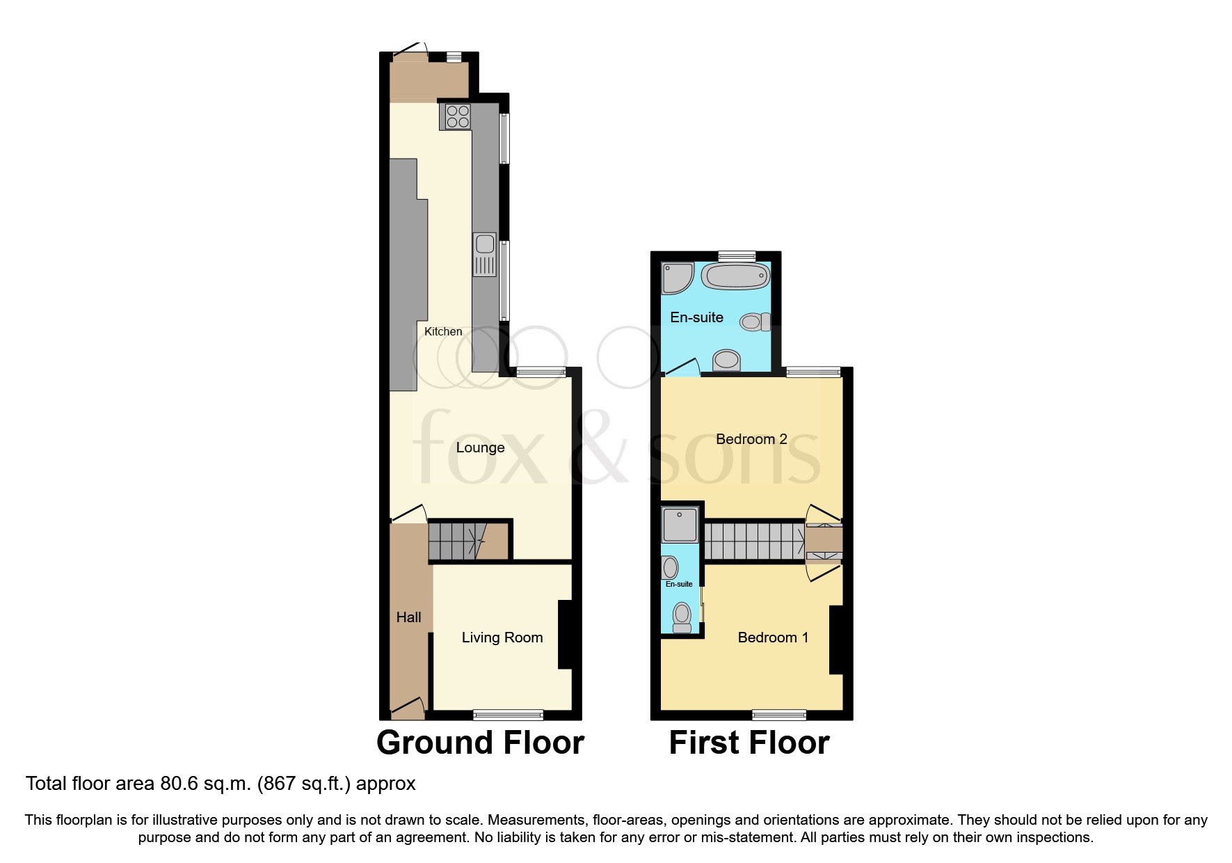 Goodwood Road, Southsea PO5, 2 bedroom terraced house for sale
