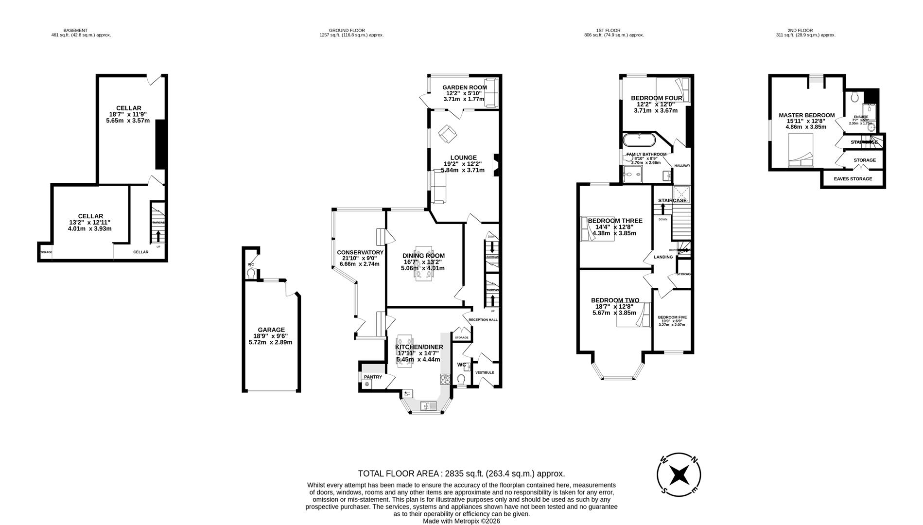 8, Windsor Road, Chorley floorplan