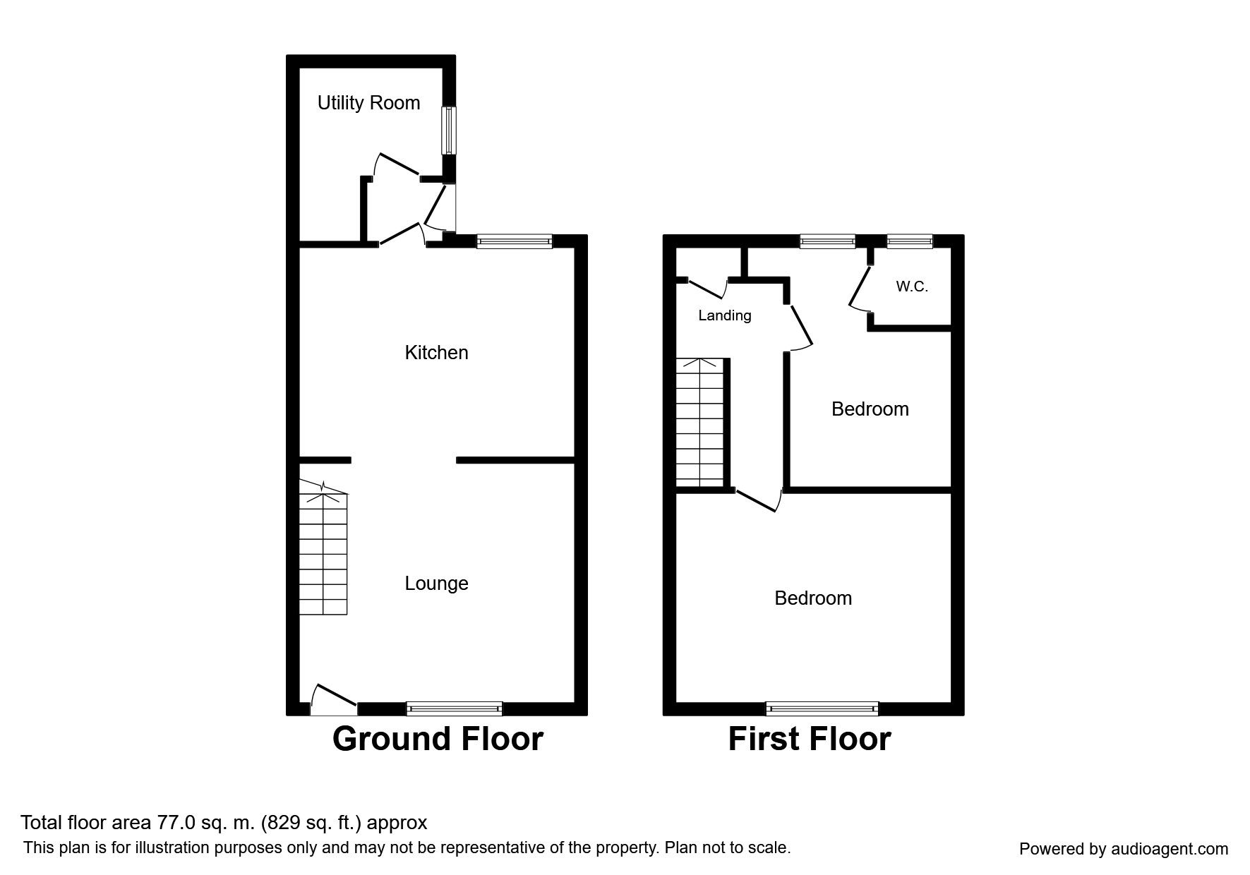 2 Bedrooms Terraced house for sale in Railway Road, Brinscall, Chorley PR6