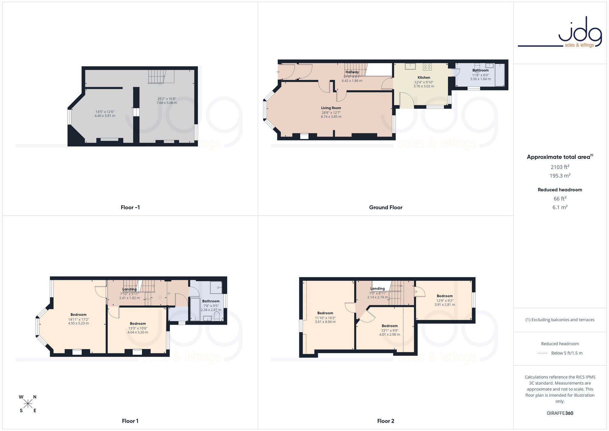 6 Thornton Grove, Morecambe floorplan