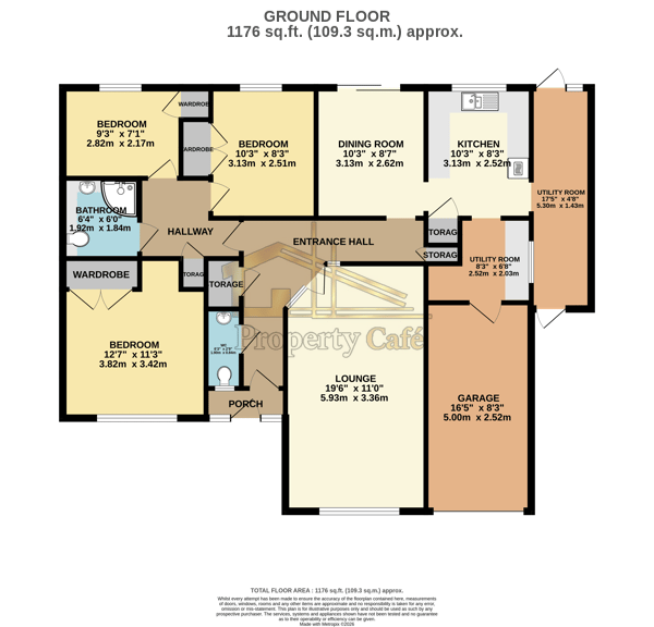 1, Ceylon Walk, Bexhill-on-Sea floorplan