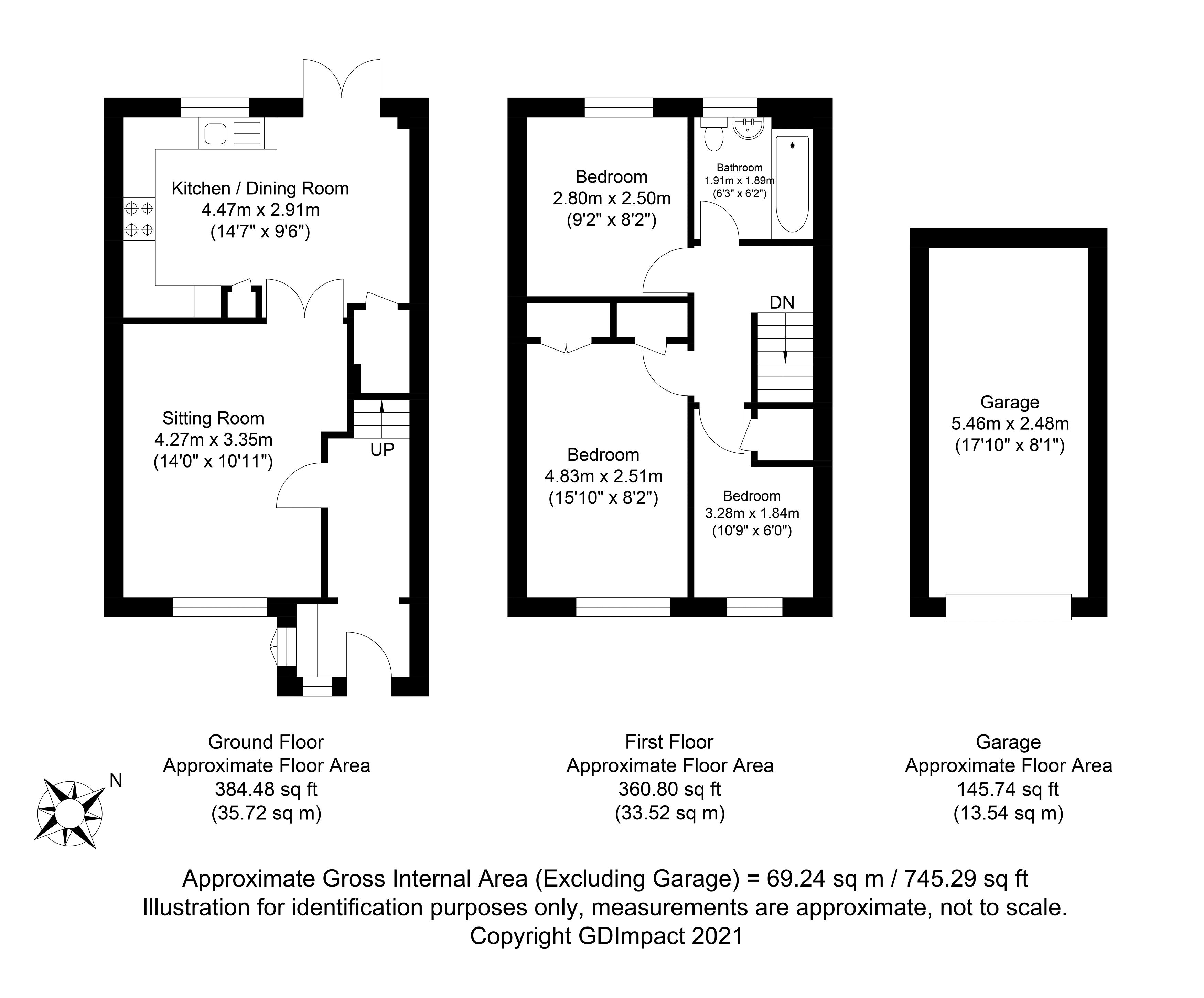 Sycamore Avenue, Horsham, West Sussex RH12, 3 bedroom terraced house for sale 59795916