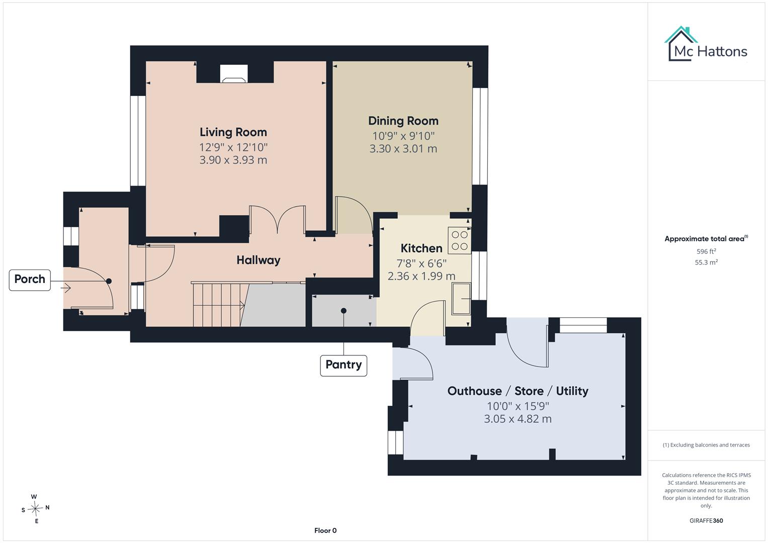 11, Bryn Llawen, Kenfig Hill floorplan