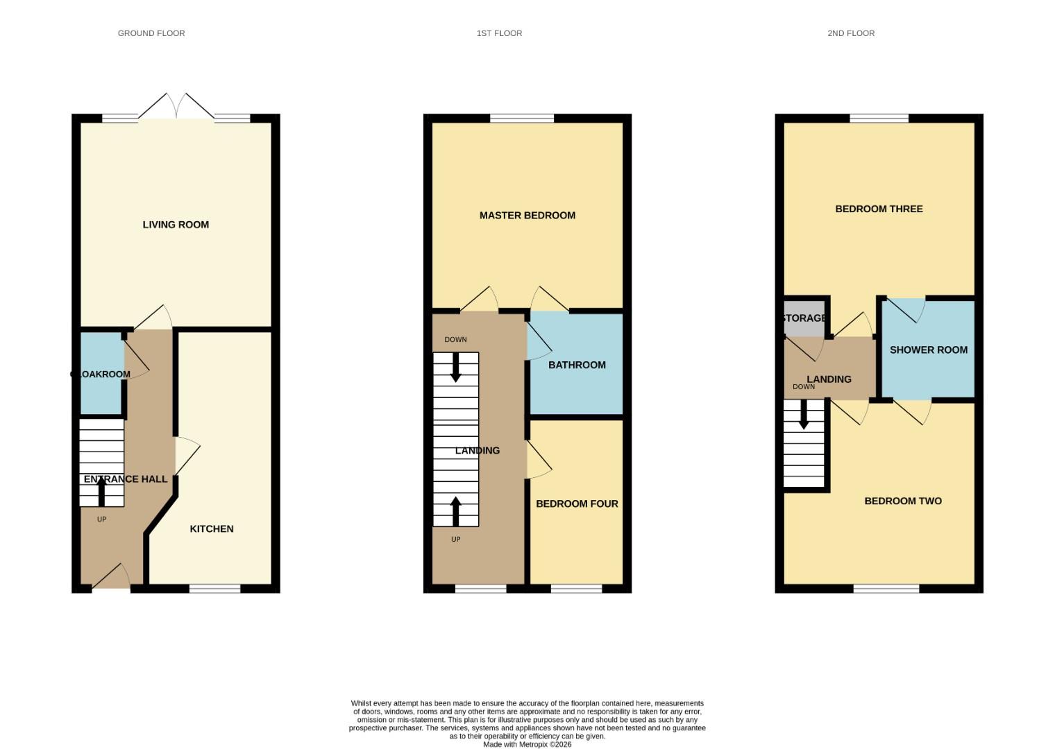 16, Everson Way, Spennymoor floorplan