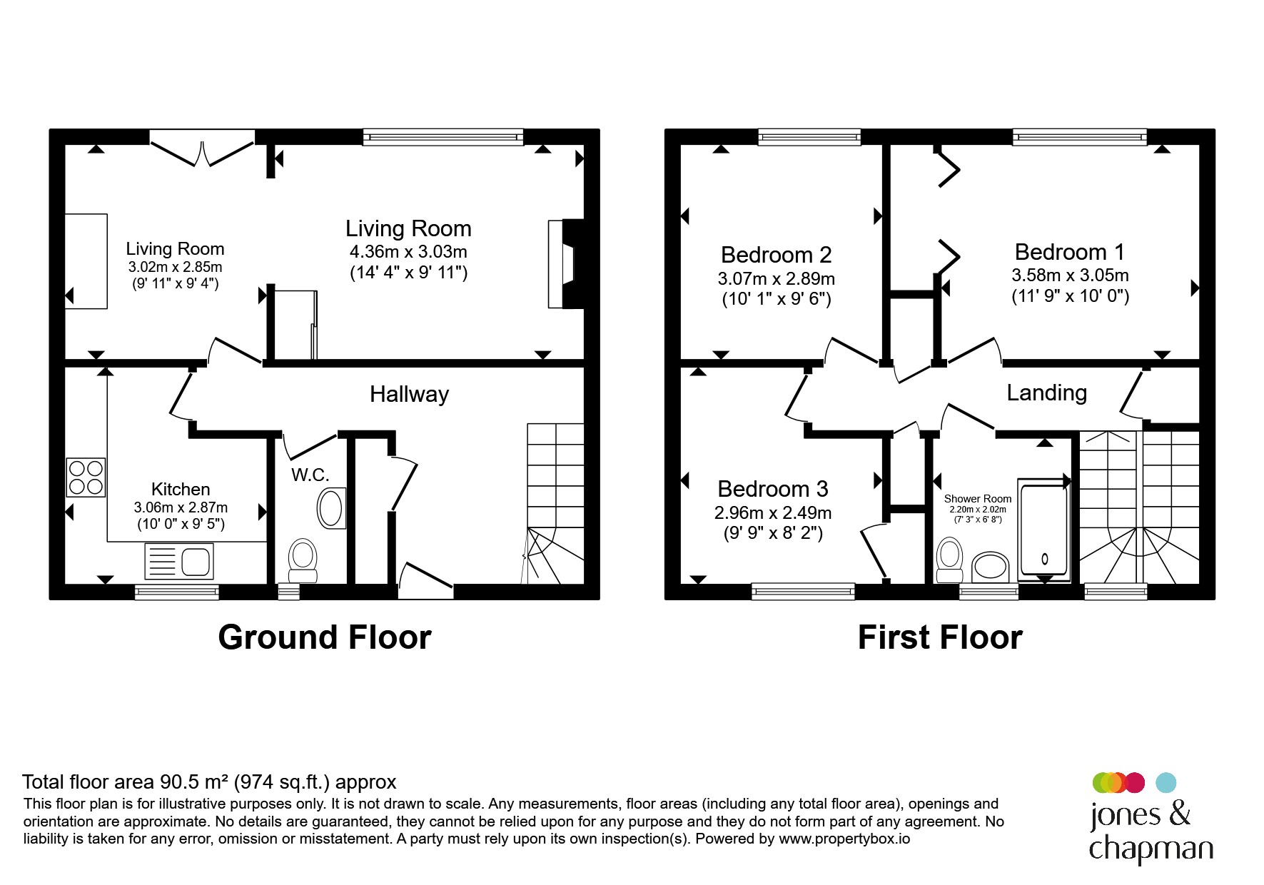 16, Friars Close, Wirral floorplan