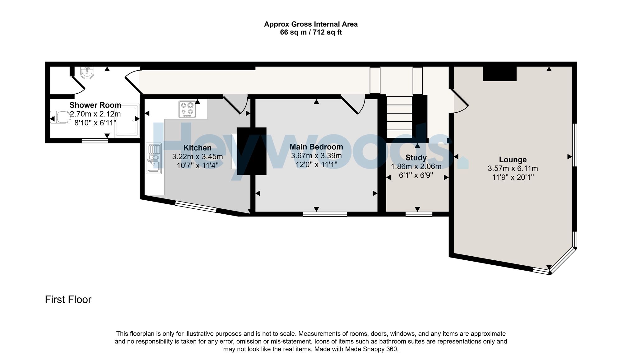 111a Victoria Street, Stoke-On-Trent floorplan