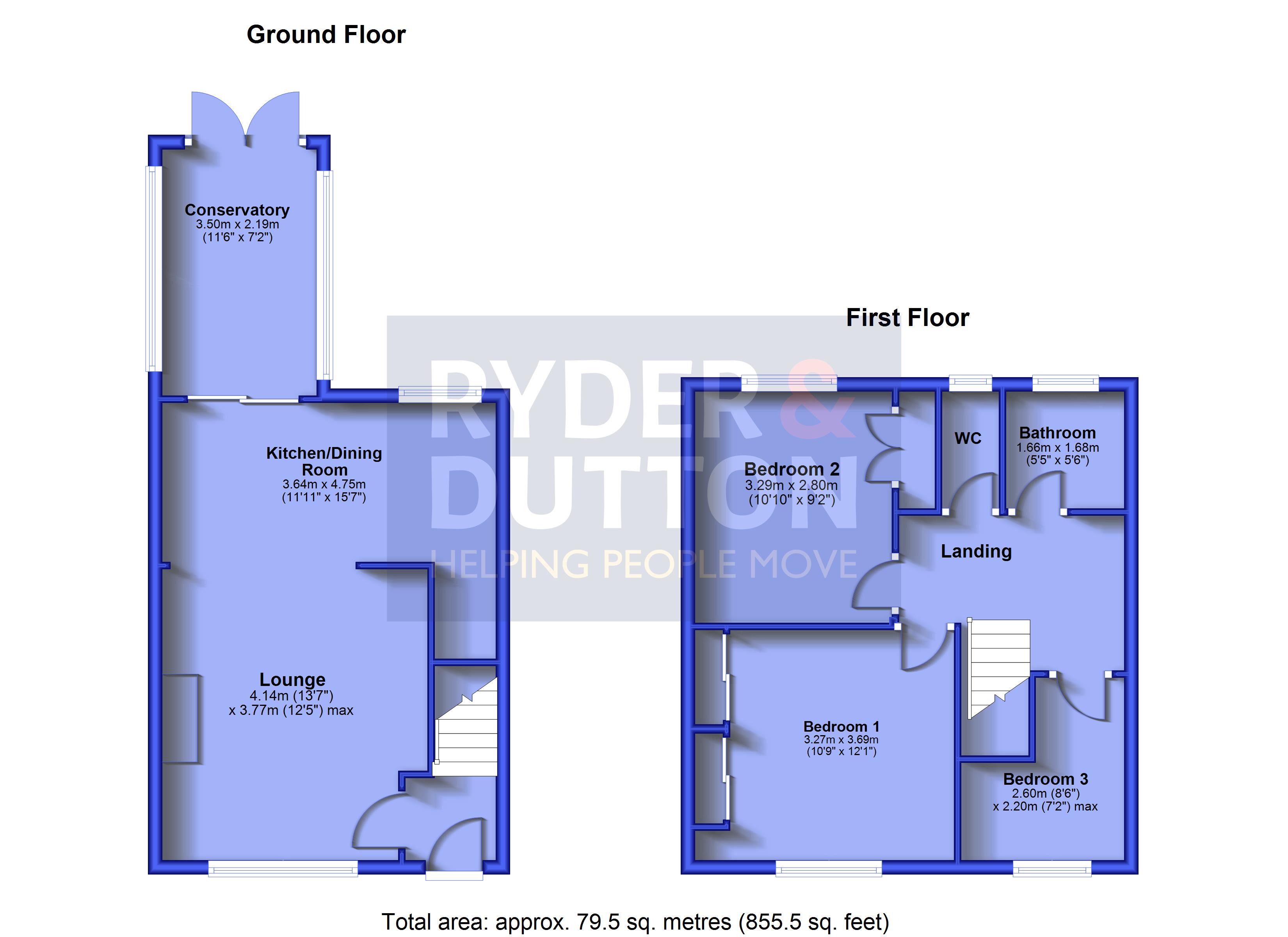 92, Parkfield Road North, Manchester floorplan