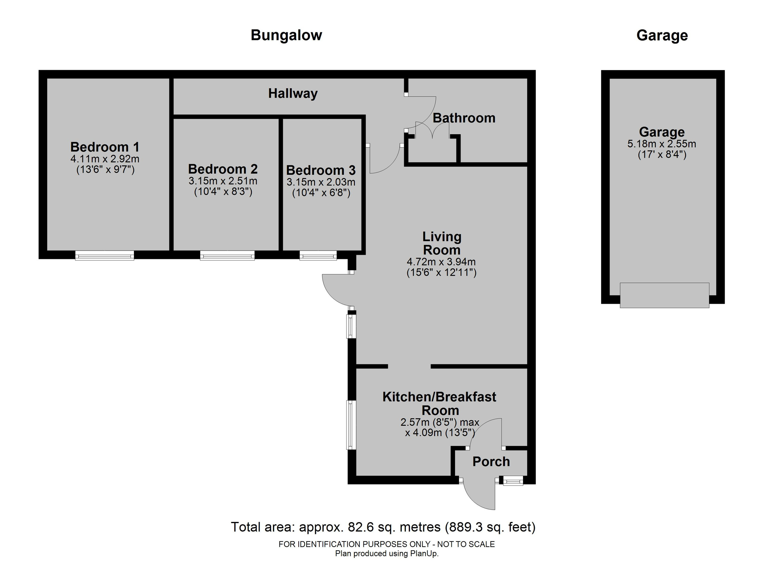 78 Crossways, Hereford floorplan