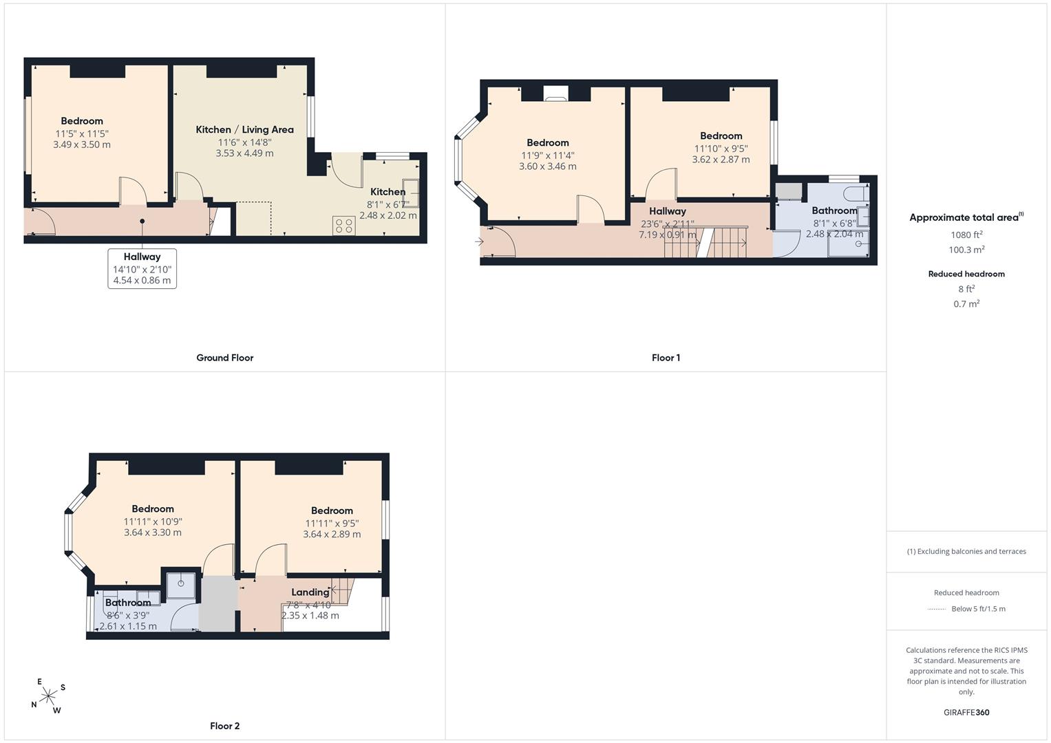 13, Caledonian Road, Brighton floorplan