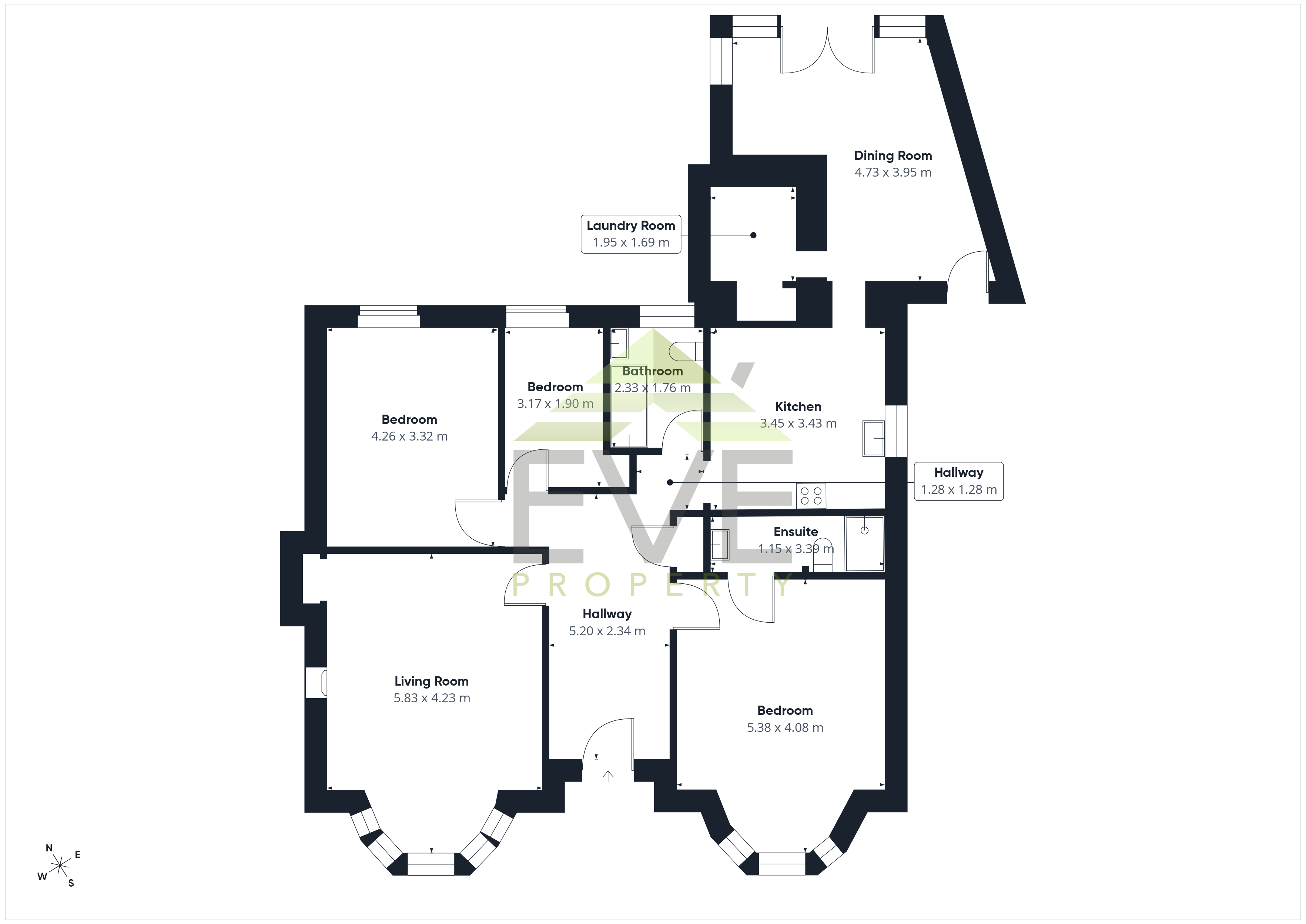 93B, Glasgow Road, West Dunbartonshire floorplan