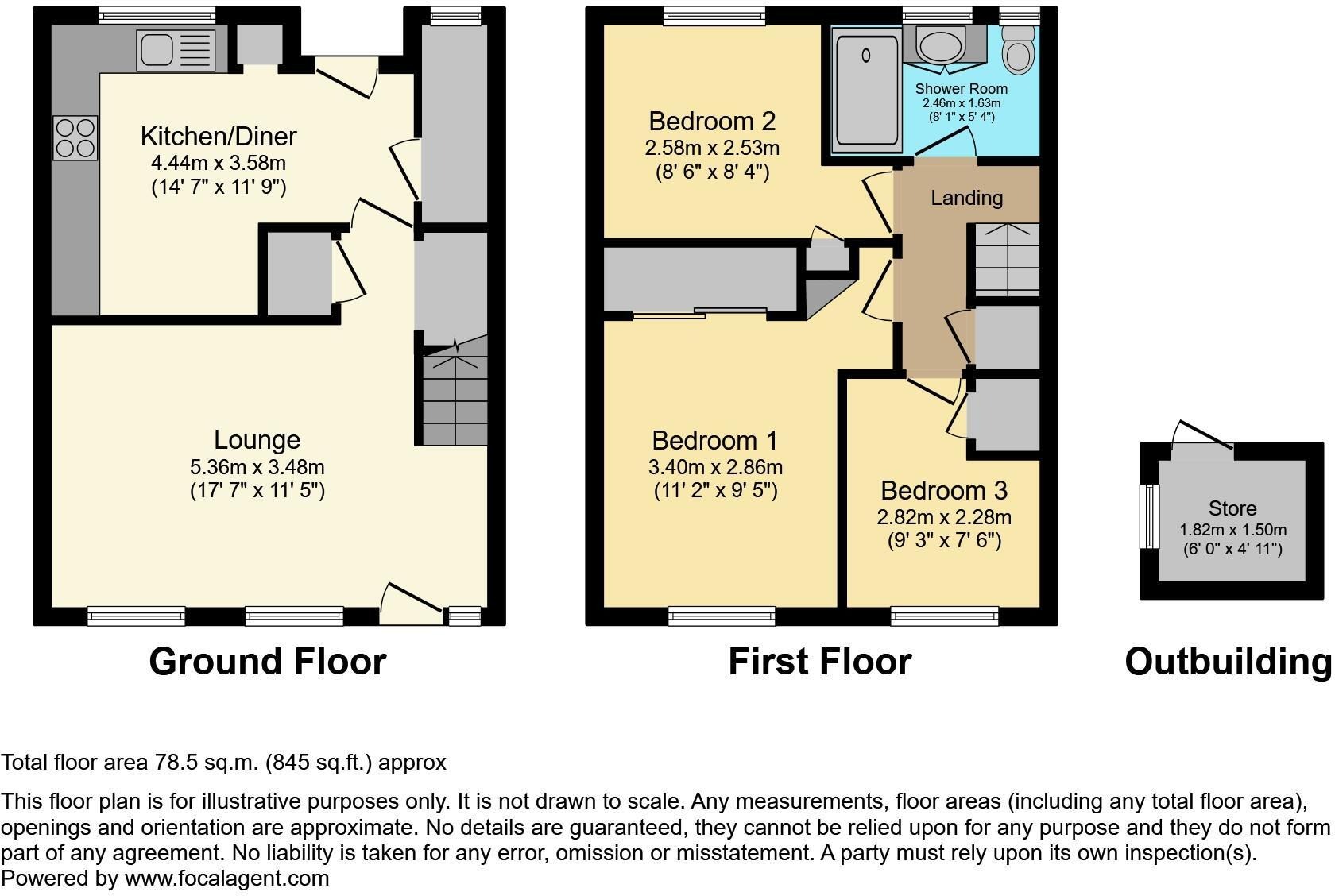 22 Menakarne, Carharrack, Cornwall floorplan