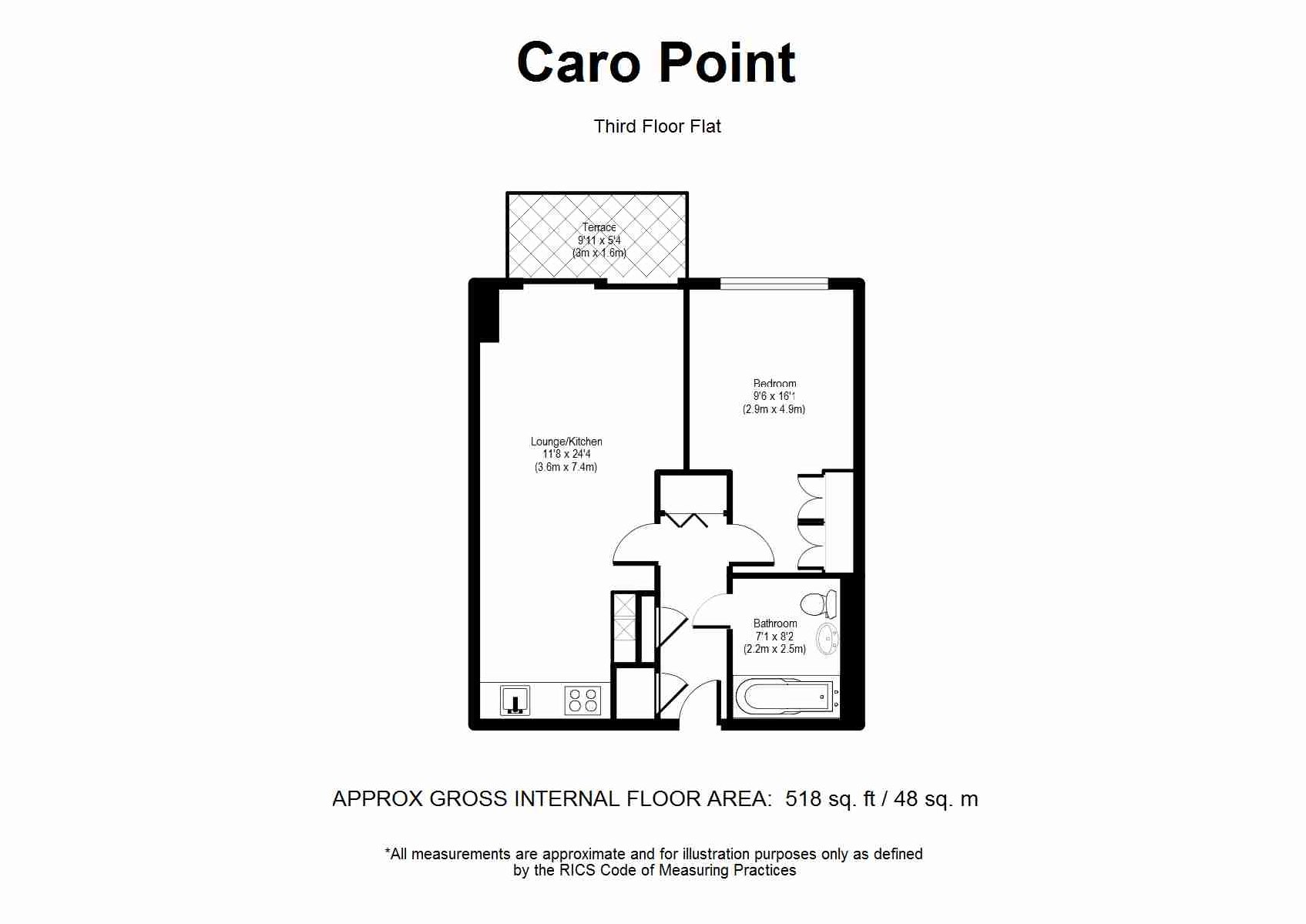 1 Bedrooms Flat to rent in Gatliff Road, Chelsea SW1W