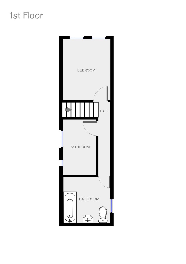 86a, Minny Street, Cardiff floorplan