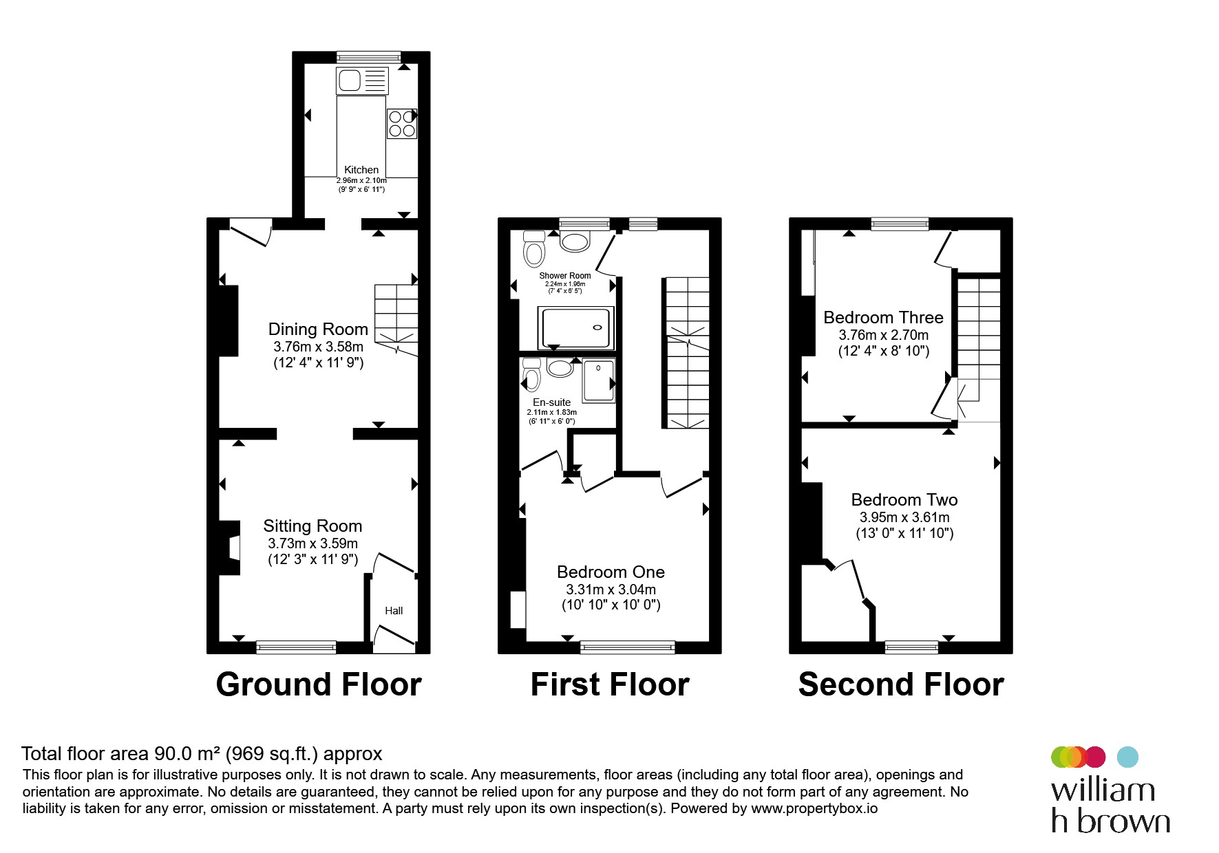 74, Cross Street, Sudbury floorplan