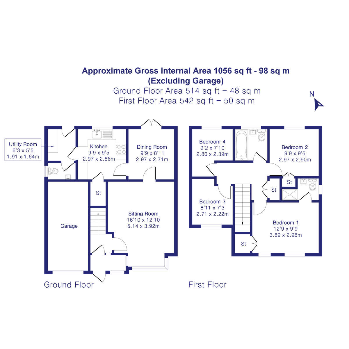 63, Osprey Close, Bicester floorplan