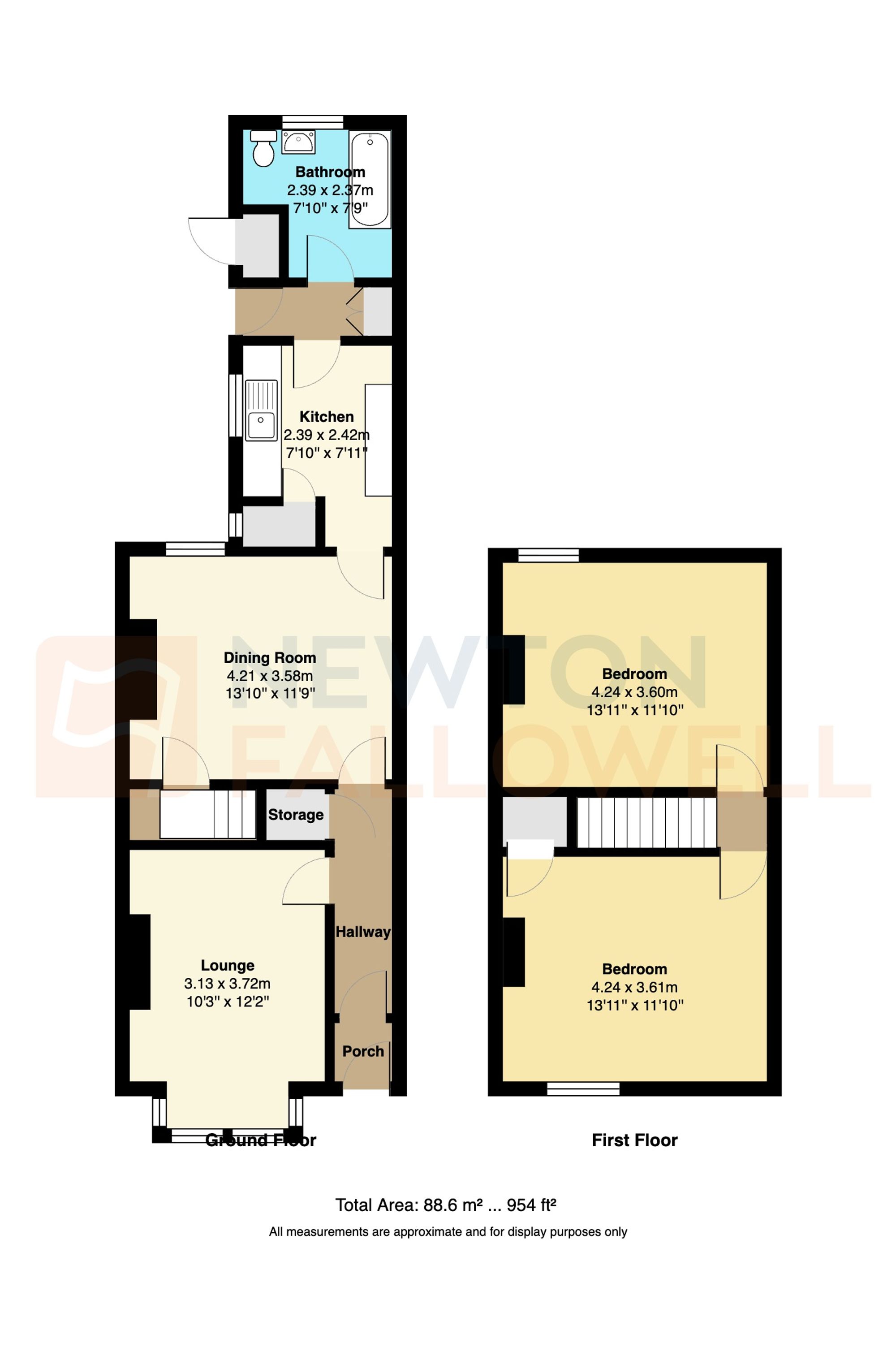 19 Duke Street, Worksop floorplan