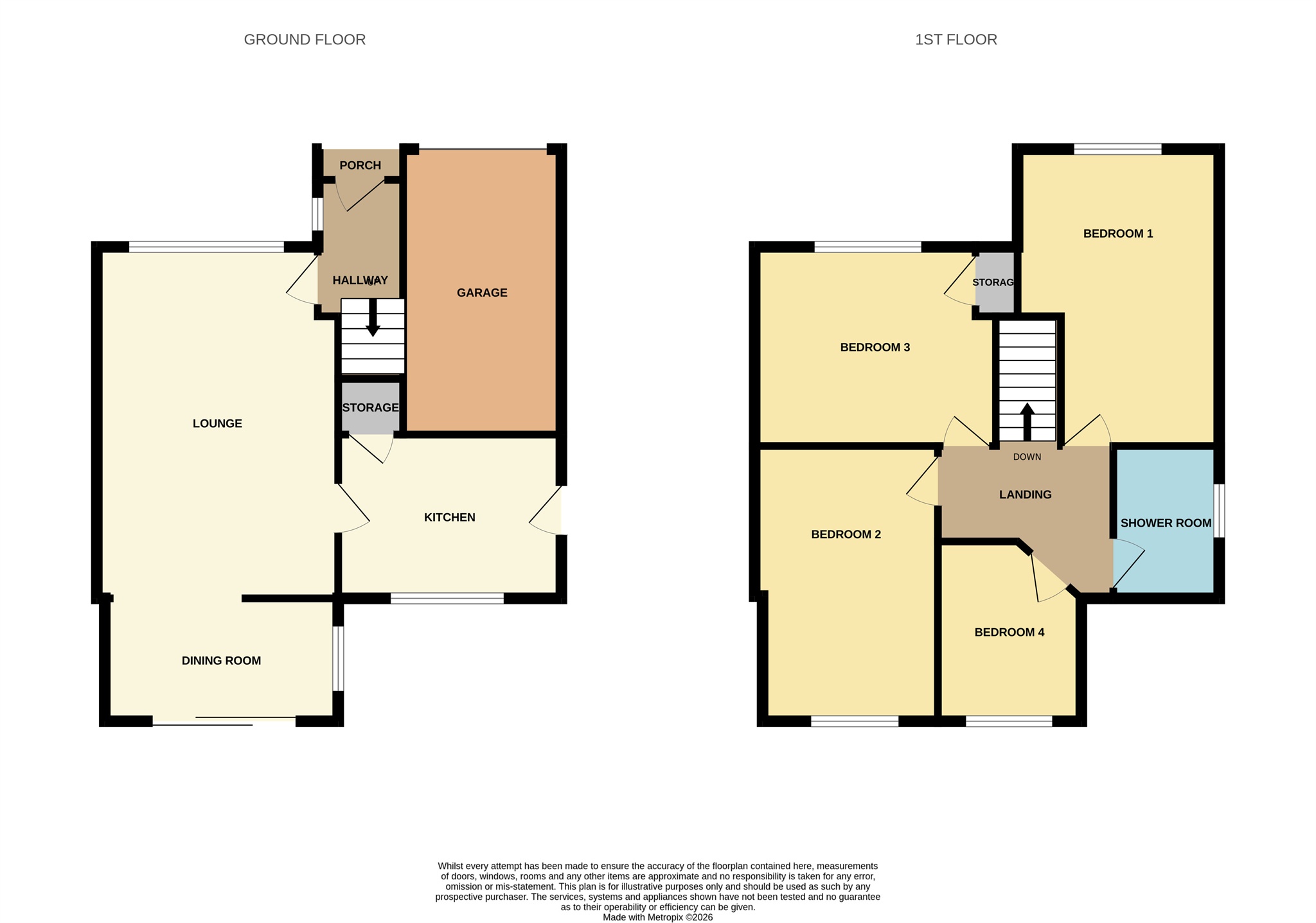 38, Derwent Crescent, Kettering floorplan