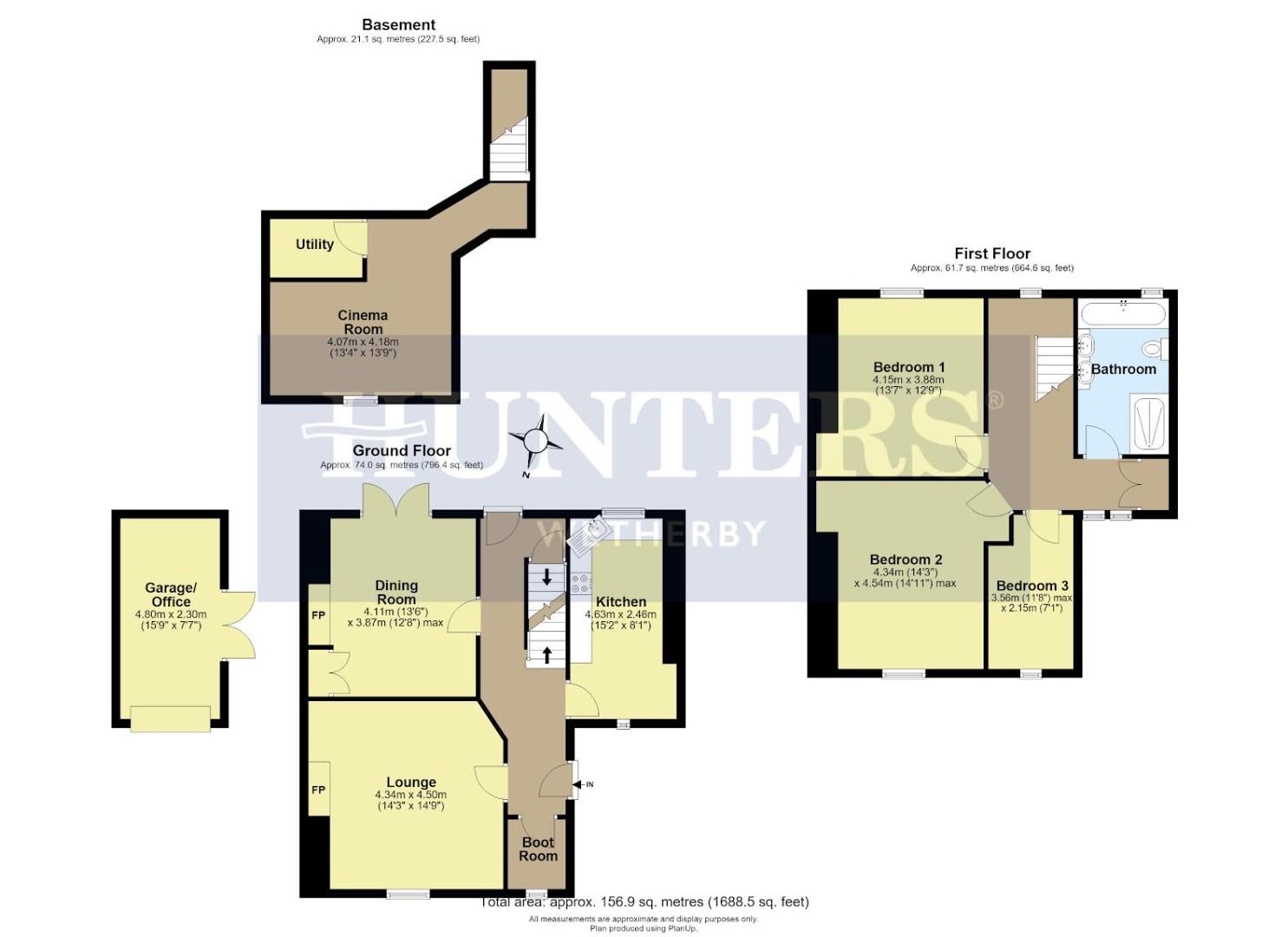 56, York Road, Tadcaster floorplan