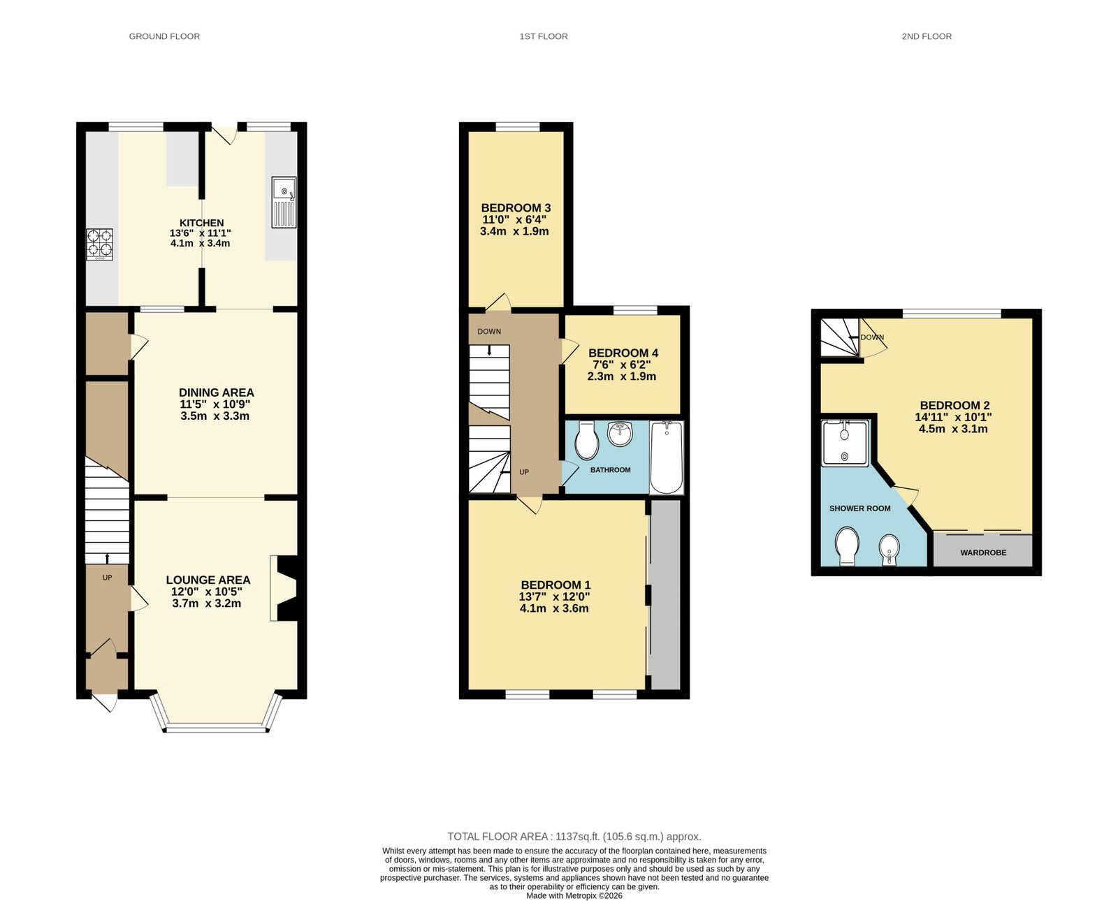 420, Godstone Road, Whyteleafe floorplan
