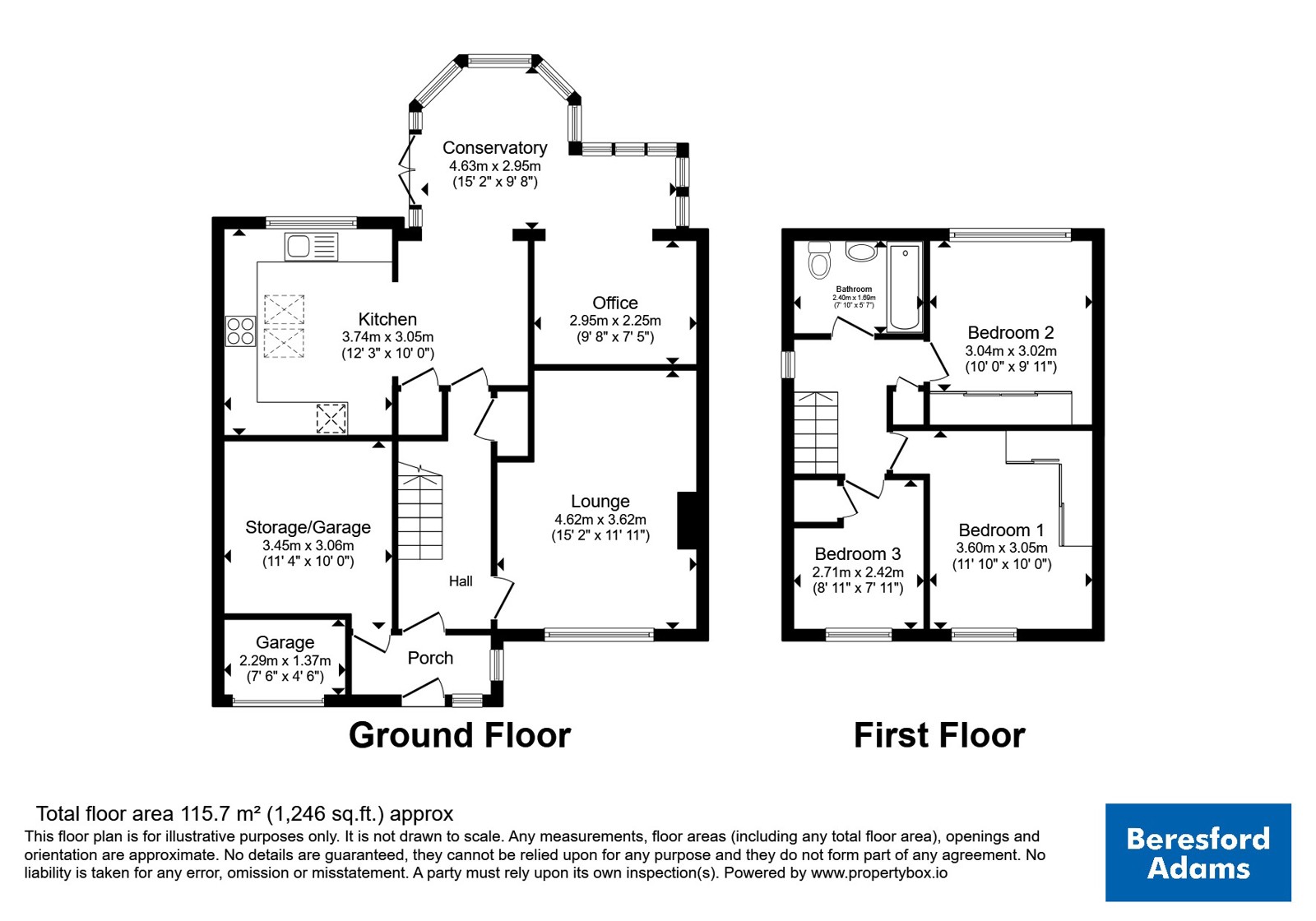 Lowerfield Road, Cheshire floorplan