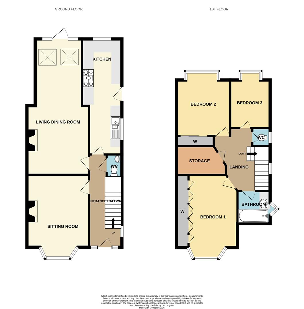15, Overland Road, Cottingham floorplan