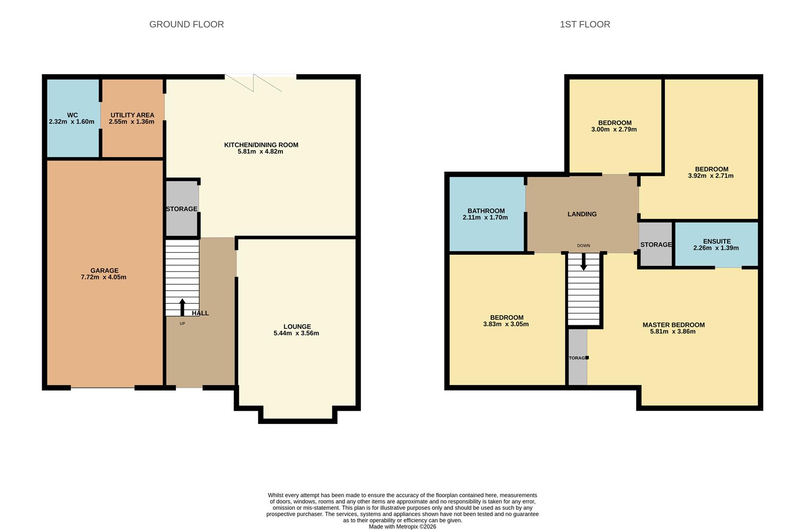 22, Adam Crescent, Dundee floorplan
