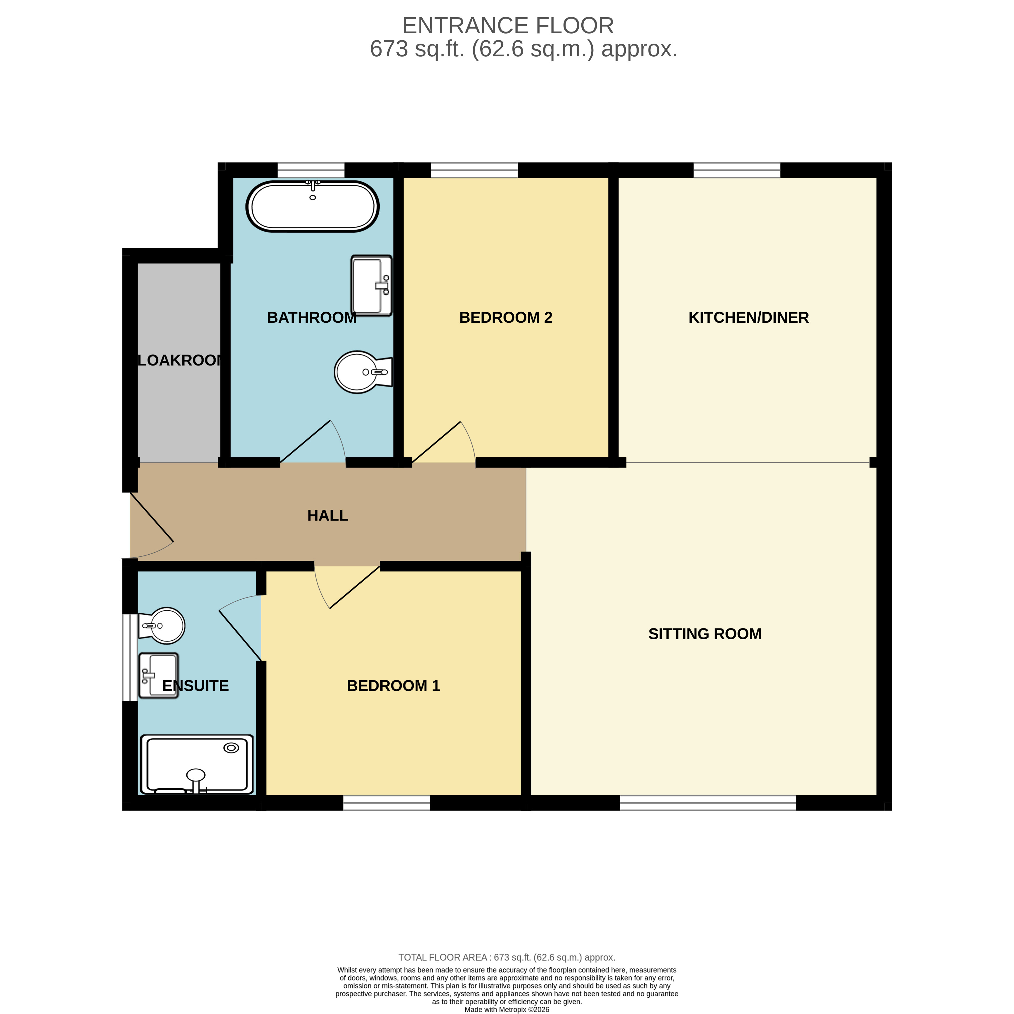 50, Braehead Street, Glasgow floorplan