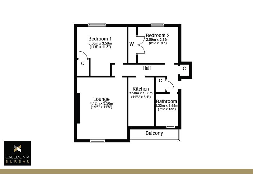 Waulkingmill Road, Faifley, West Dunbartonshire G81, 2 bedroom flat for sale 59496984