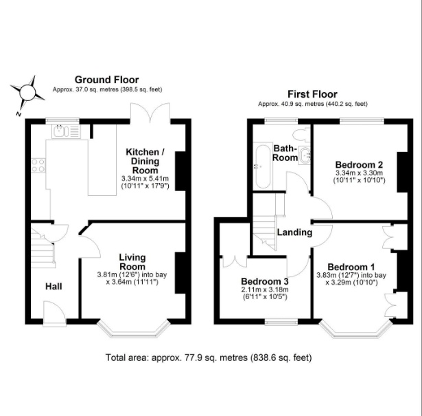 72, Chalmers Road, Cambridge floorplan