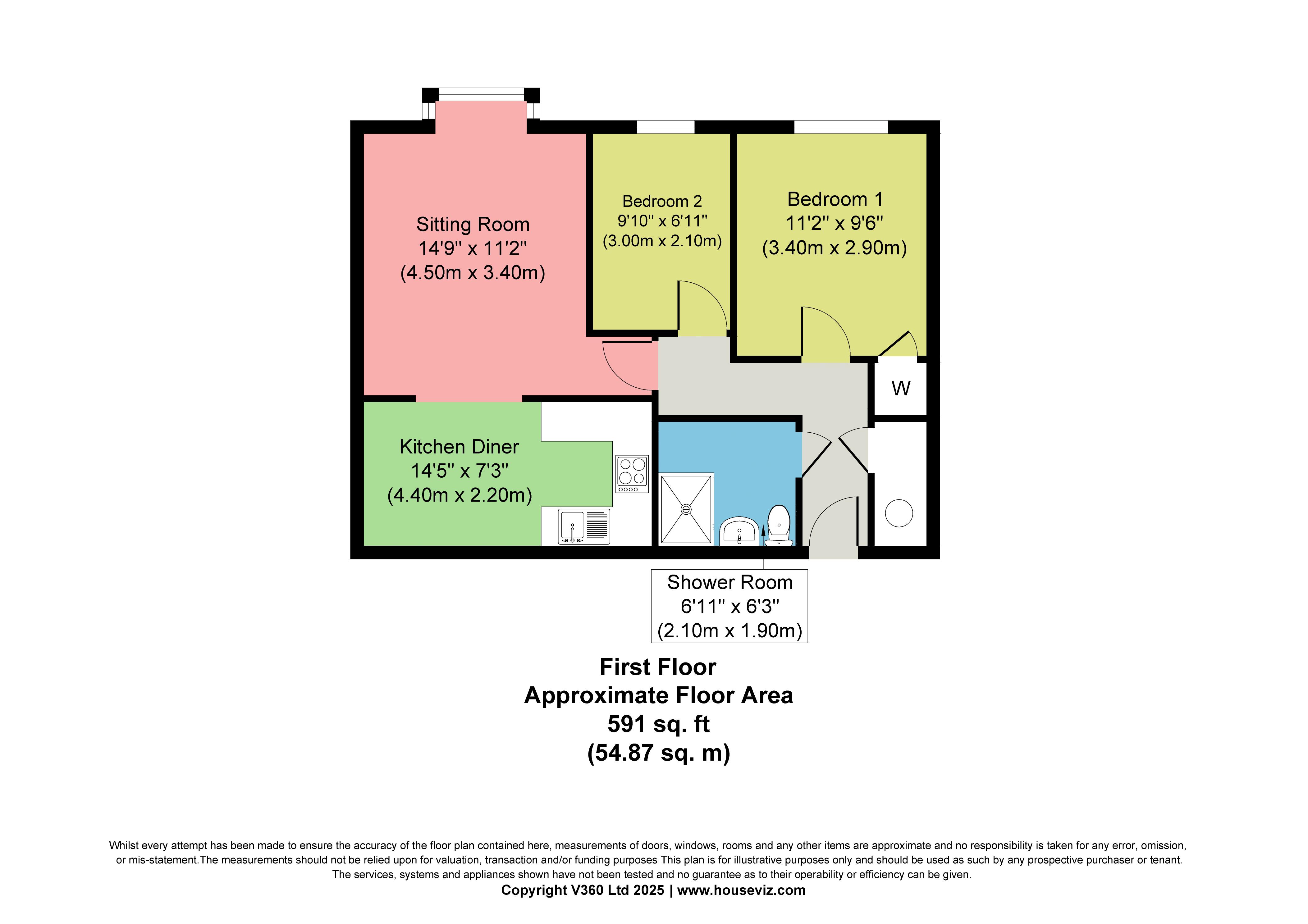 15 Princess Court, Princess Road, Malton floorplan