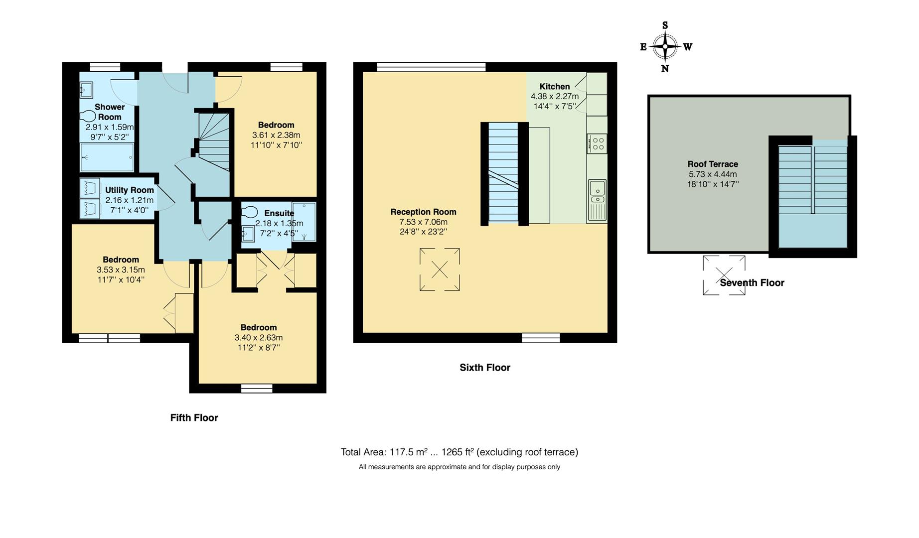 Apartment 6 The Quant Building, Church Hill, Walthamstow floorplan