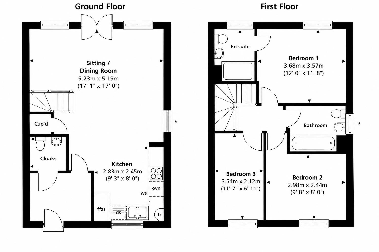 8, Ebenezer Avenue, Northampton floorplan