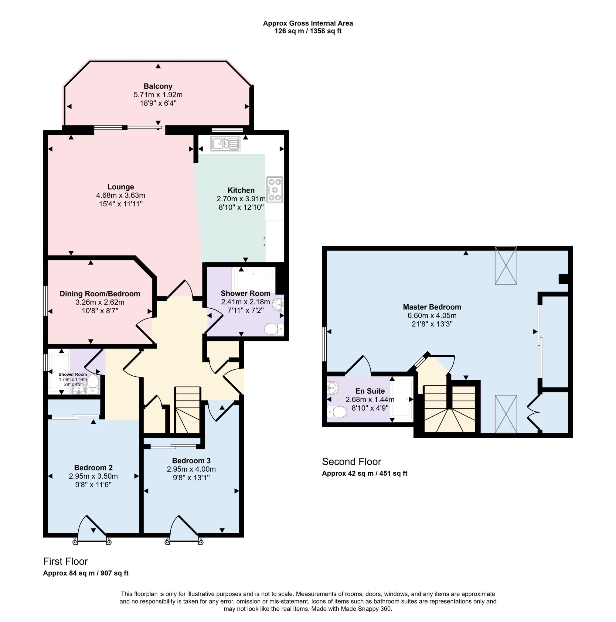 57, Old Bar Road, Nairn floorplan