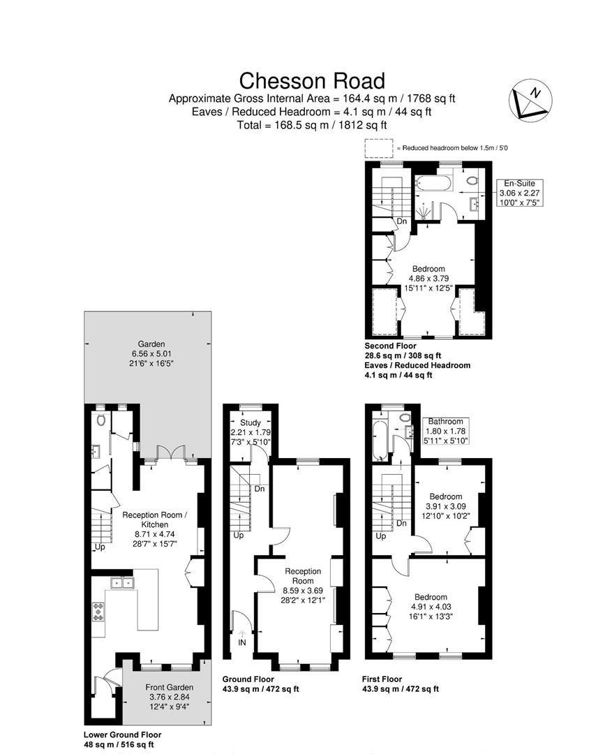 69, Chesson Road, London floorplan