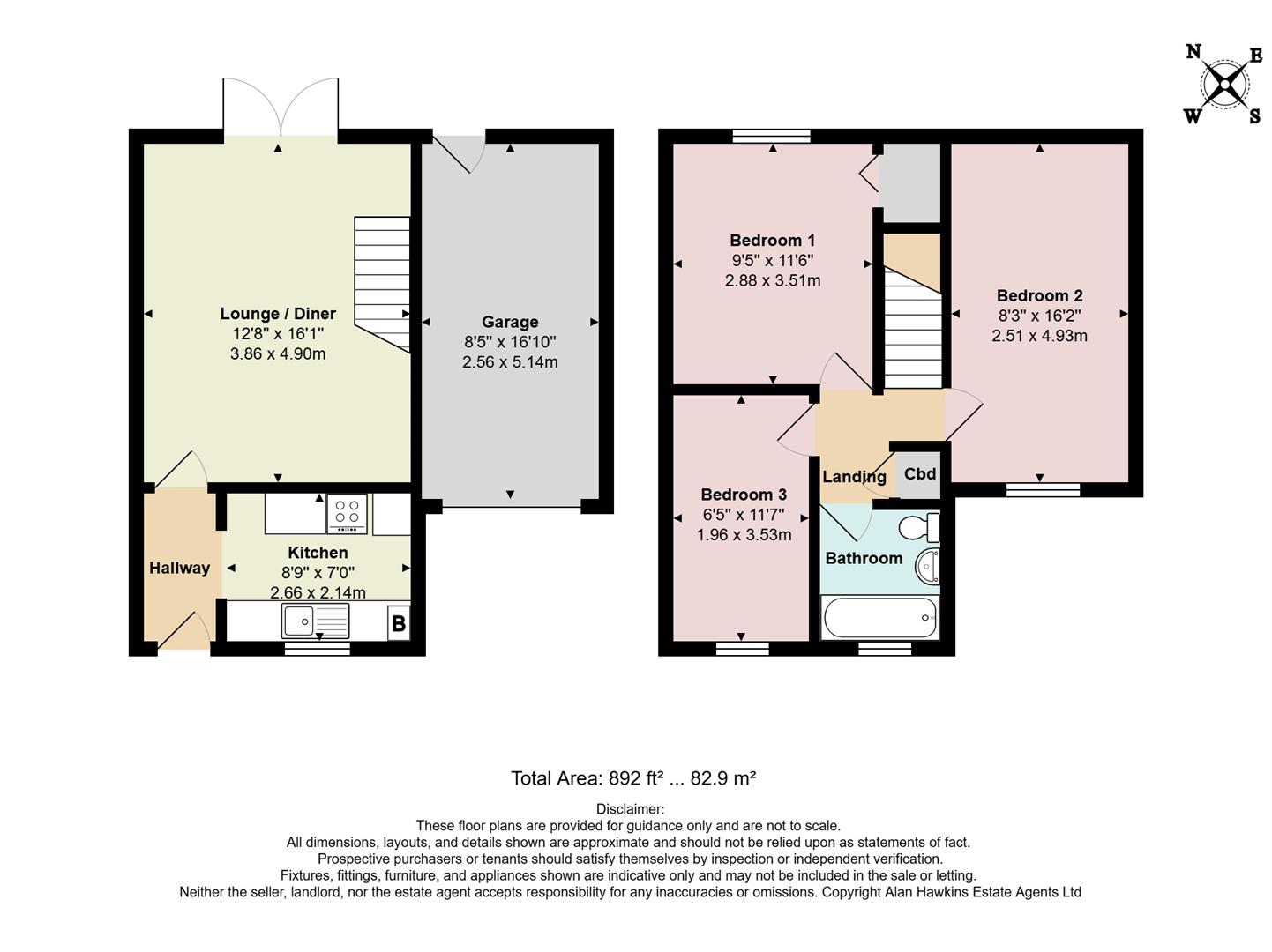 5, Campion Close, Calne floorplan