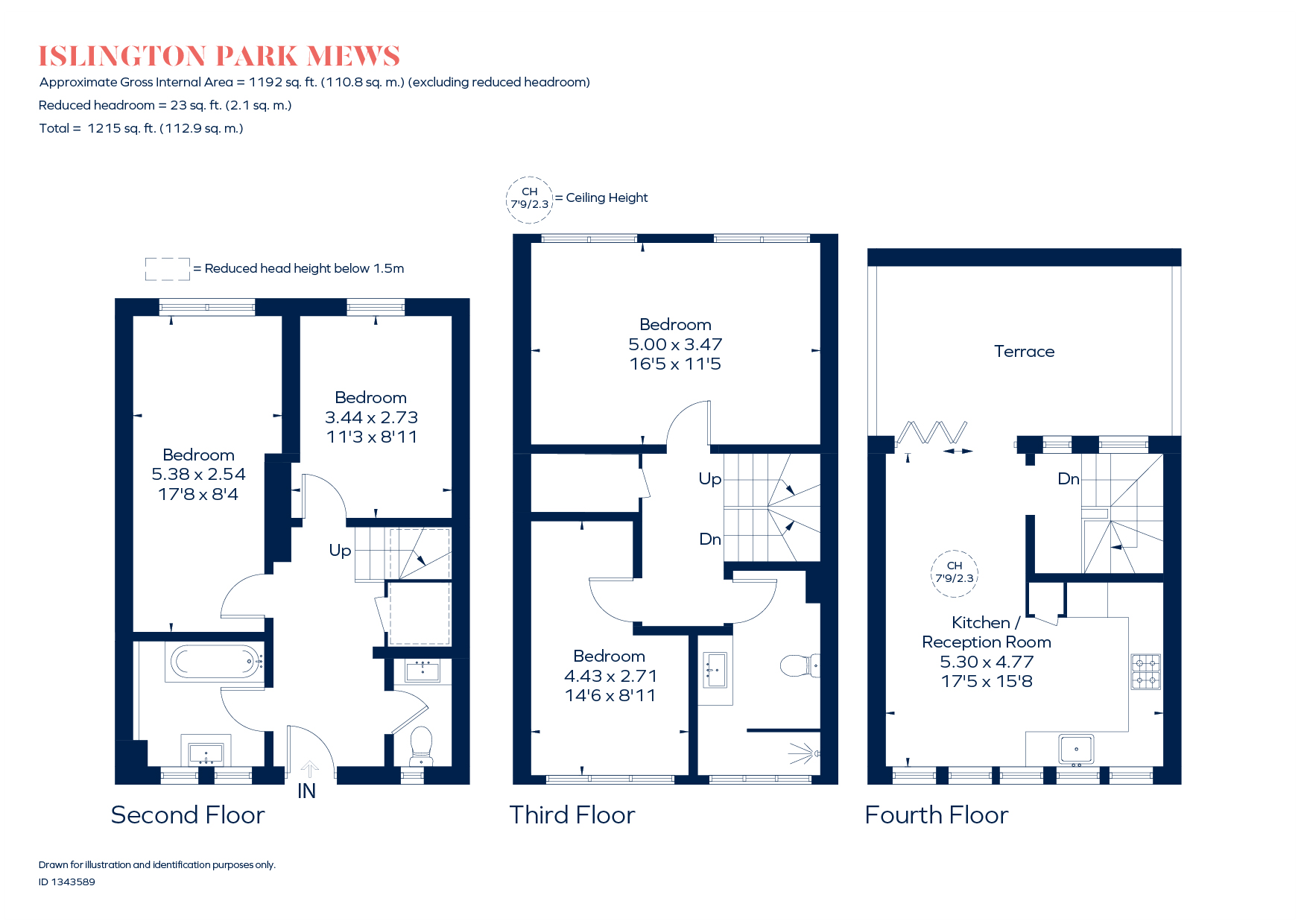 Islington Park Mews, London floorplan