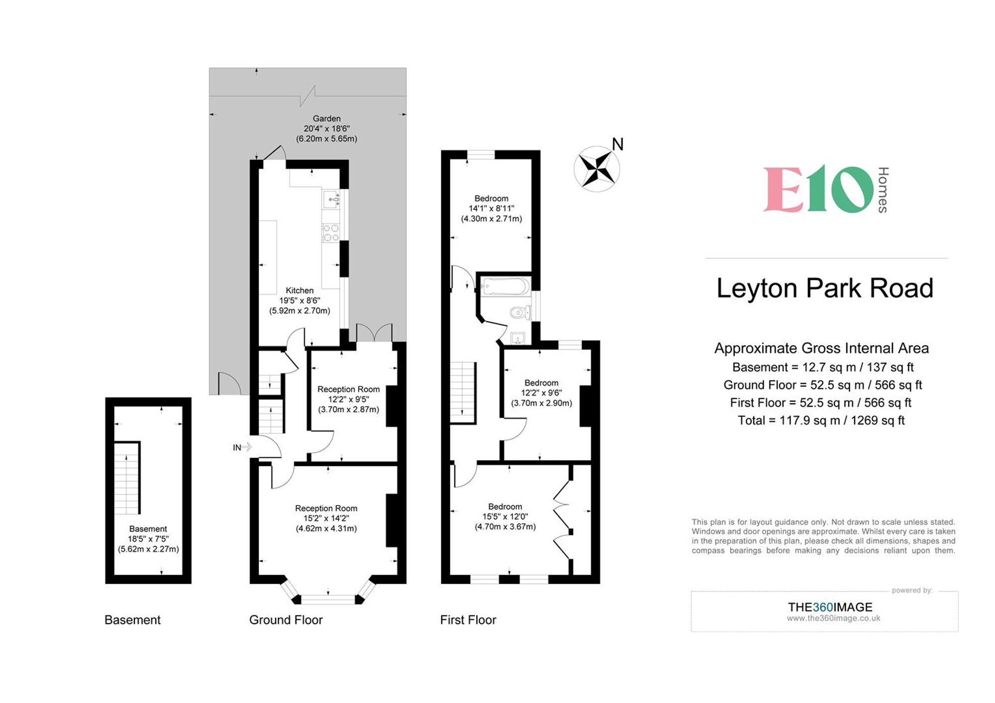 Leyton Park Road, Leyton E10 floorplan
