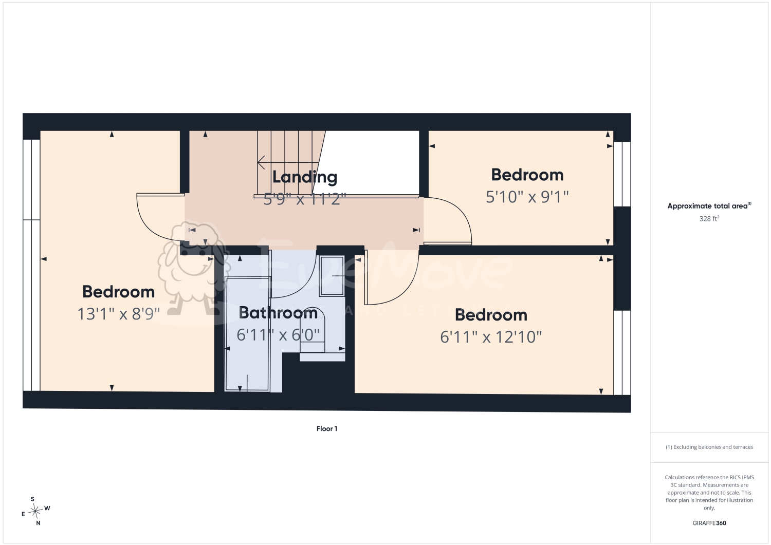 2, Chilton Court Dover Road, Folkestone floorplan