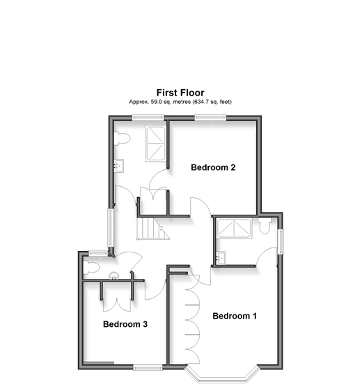 Hillside Road, Sutton floorplan
