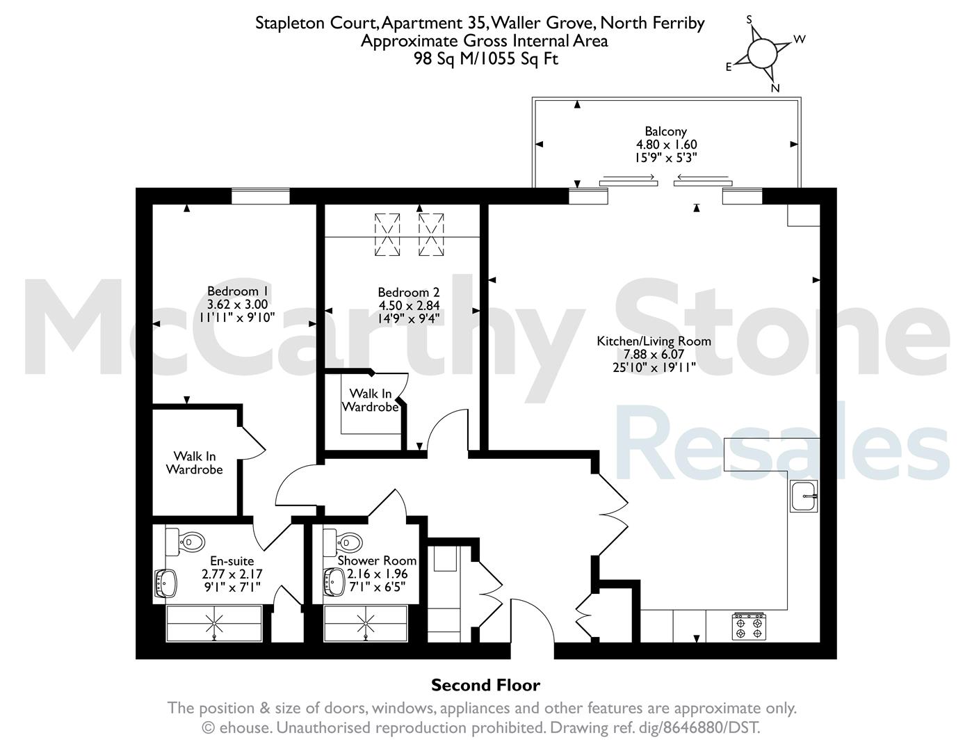 35 Stapleton Court, Waller Grove, North Ferriby floorplan
