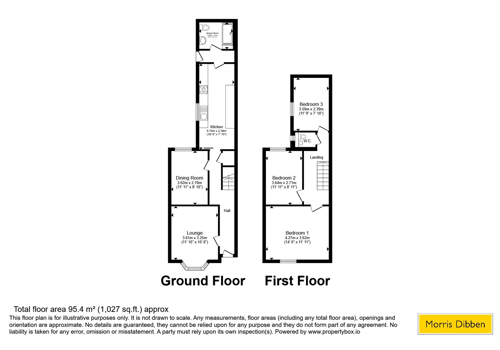 9, Parsonage Road., Hampshire floorplan