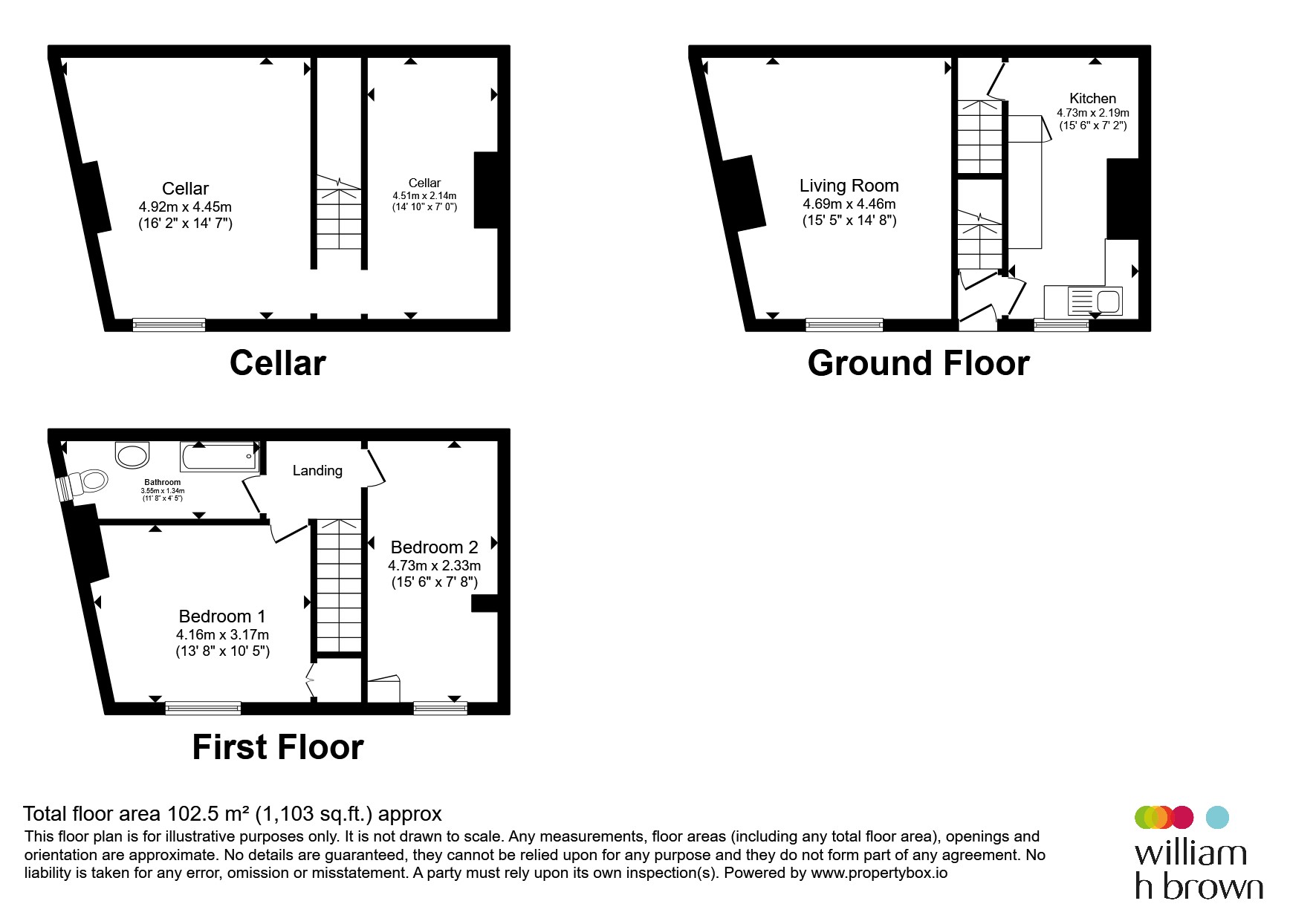 22, King Street, Pudsey floorplan