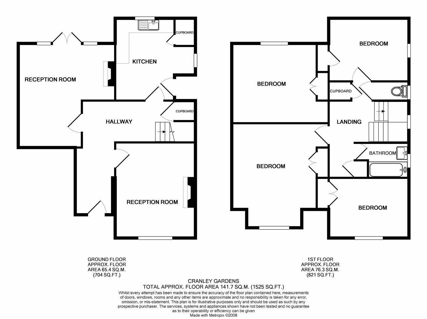 142, Cranley Gardens, London floorplan